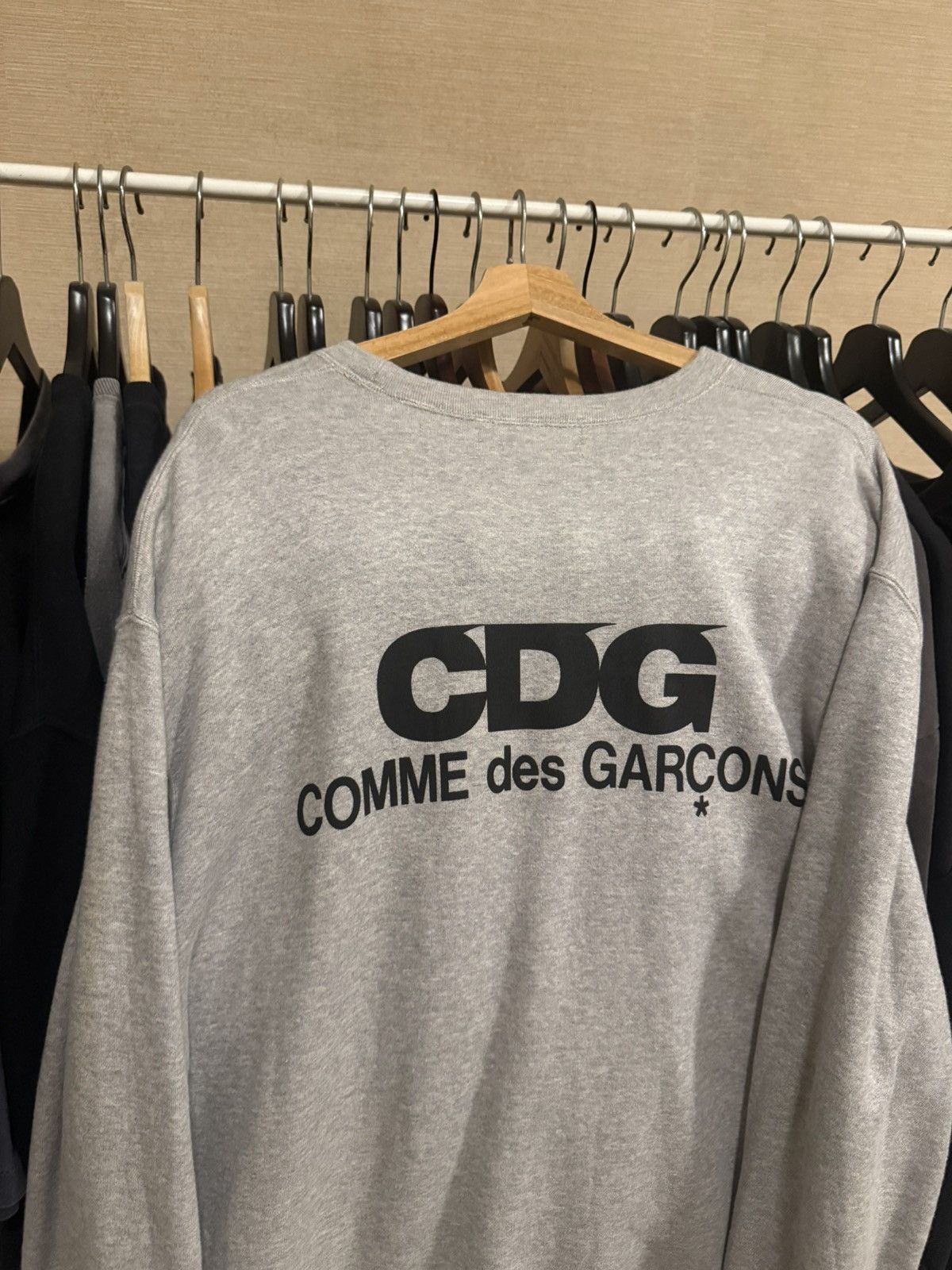 CDG by Comme des Garcons CDG Comme des Garcons Grey Sweatshirt Size US XL / EU 56 / 4 - 1 Thumbnail