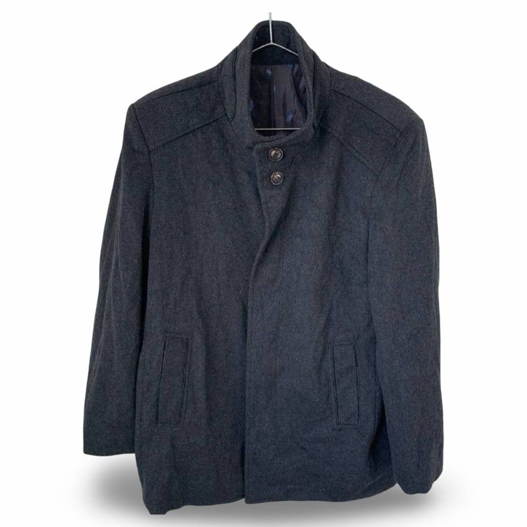 Japanese Brand Vintage wool coat #922 Size US L / EU 52-54 / 3 - 1 Thumbnail