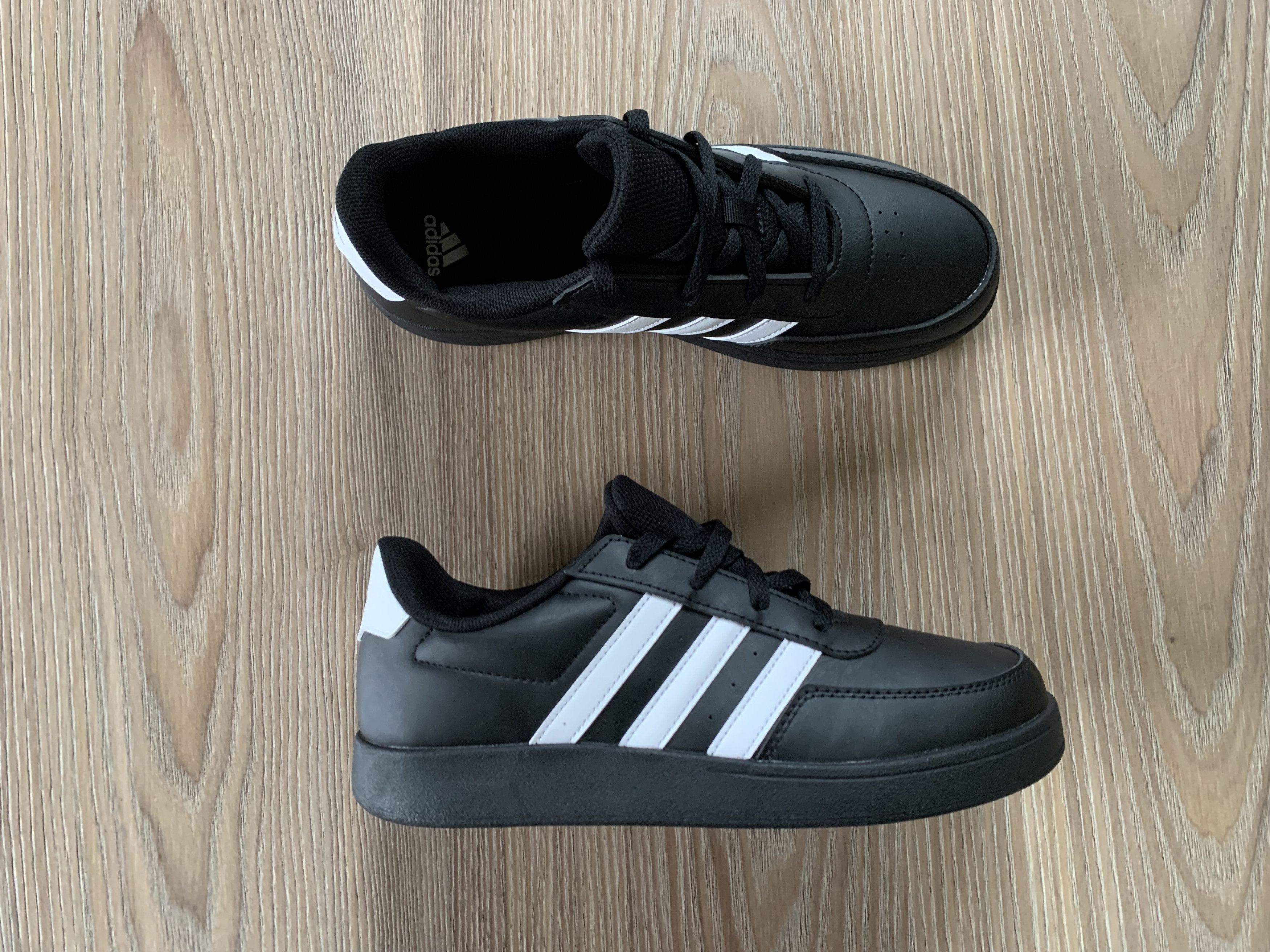 Adidas Adidas Breaknet 2.0 Youth Black Sneakers Size US 7.5 / IT 37.5 - 2 Thumbnail