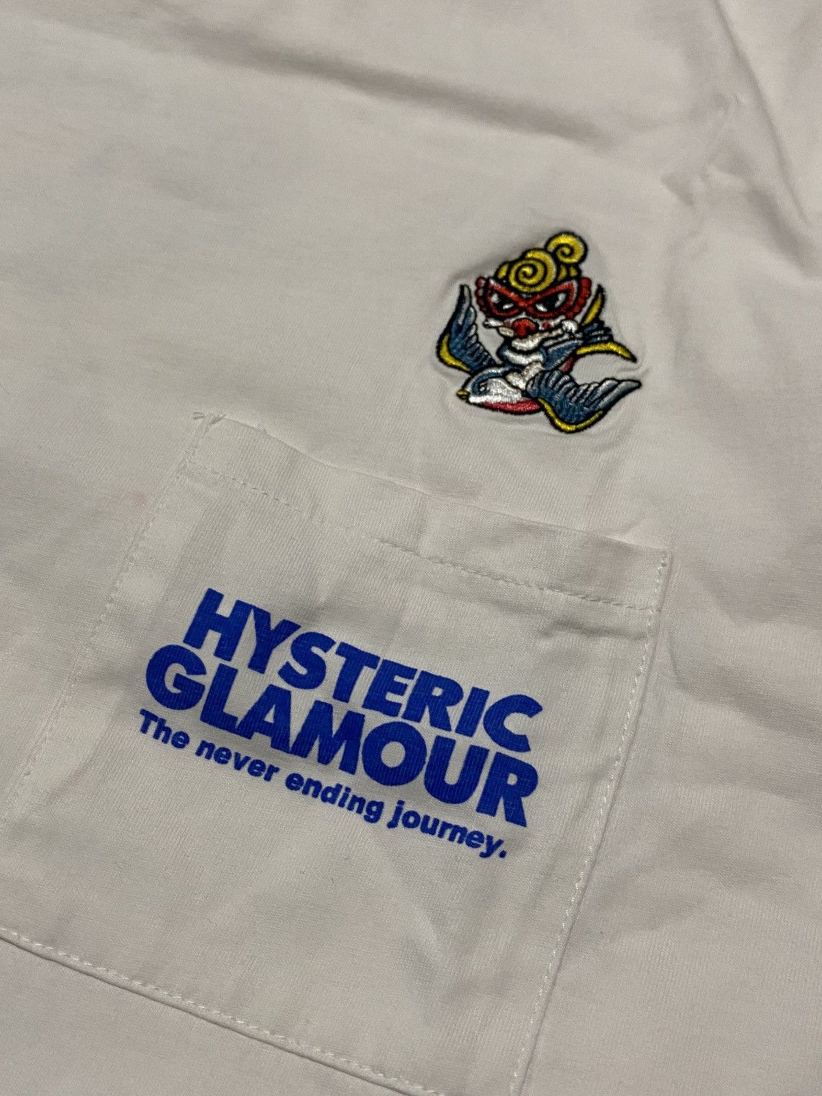 Hysteric Glamour Hysteric Glamour - Y2K Big Print T-Shirt Size US M / EU 48-50 / 2 - 9 Thumbnail