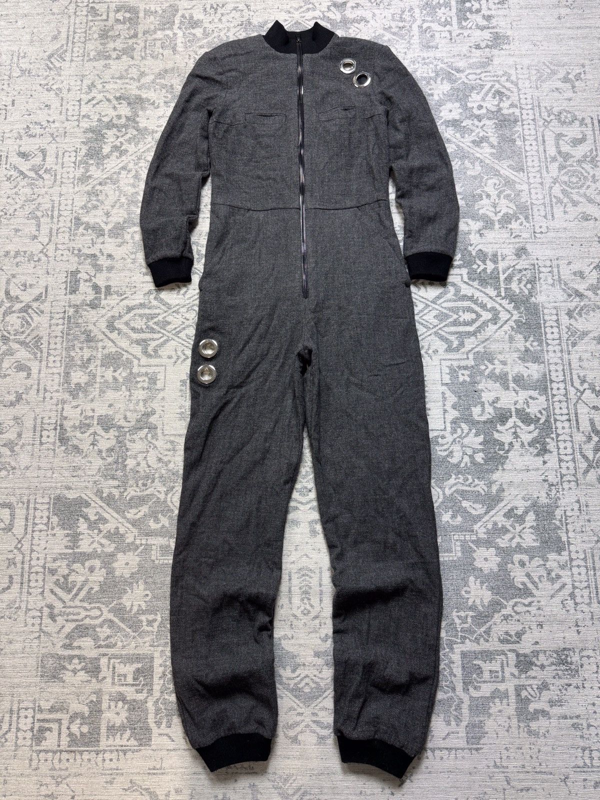 ‼️VERY RARE‼️ EloCheé Italy Designer Zip Overalls Luxury