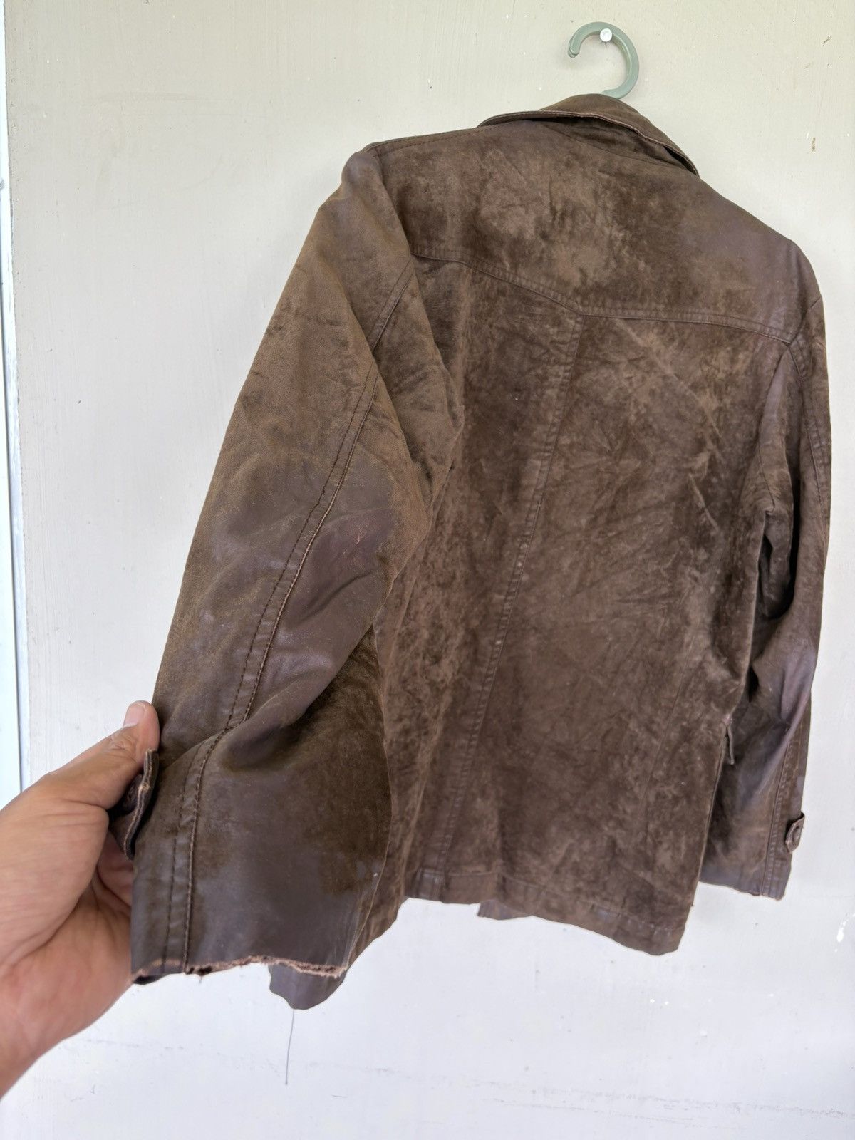 Japanese Brand Vintage Bar Le Duc Brown Suede Jacket Made in Japan Size US M / EU 48-50 / 2 - 8 Thumbnail