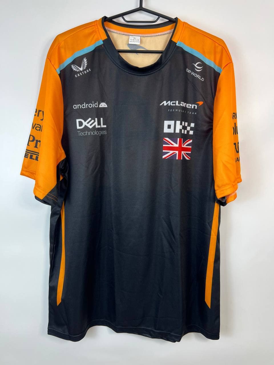 Castore MCLAREN F1 TEAM 2023 LANDO NORRIS #4 SHIRT CASTORE FORMULA Size US XL / EU 56 / 4 - 1 Thumbnail