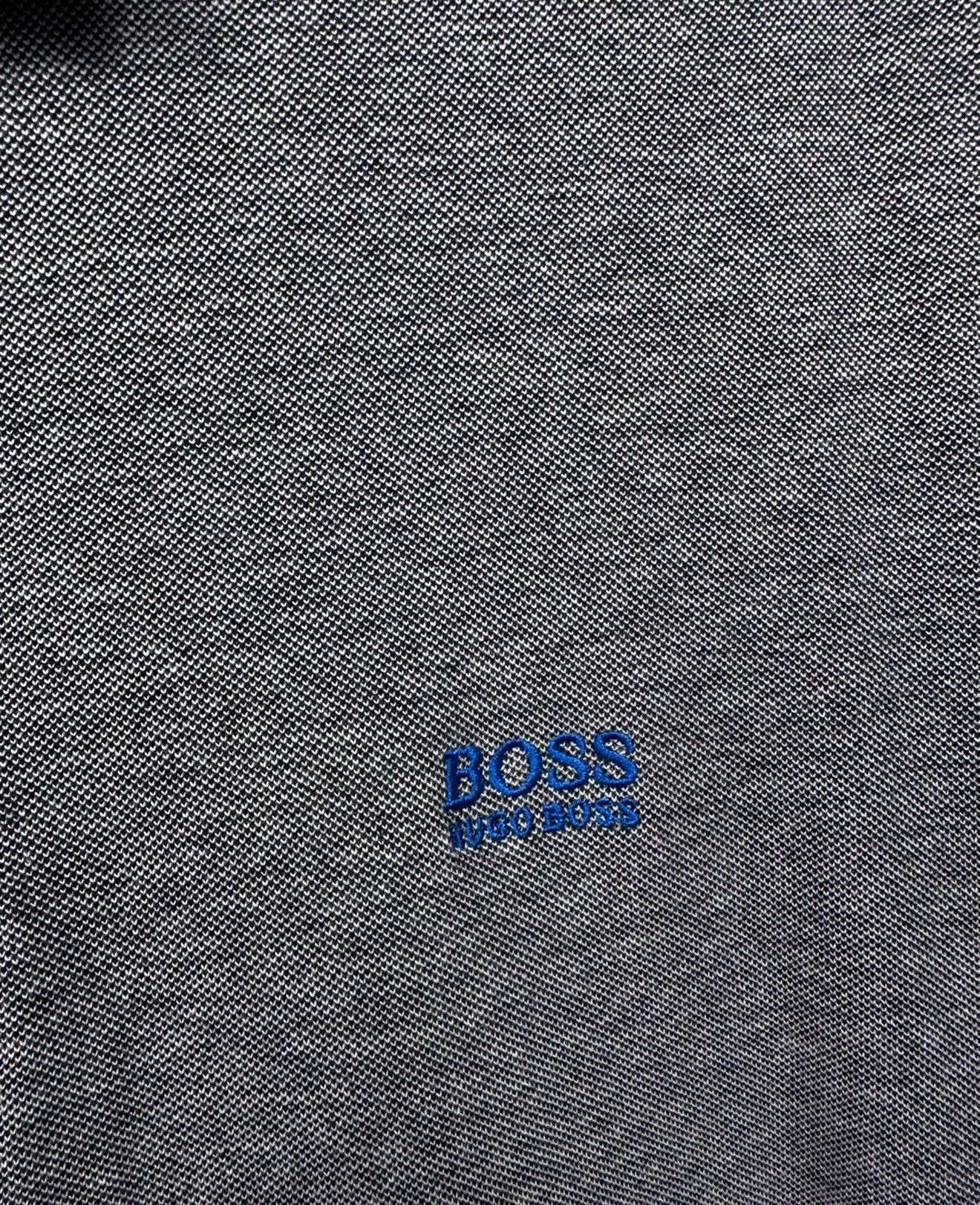 Hugo Boss × Vintage Hugo Boss Vintage Mens Polo Shirt Size US L / EU 52-54 / 3 - 3 Thumbnail