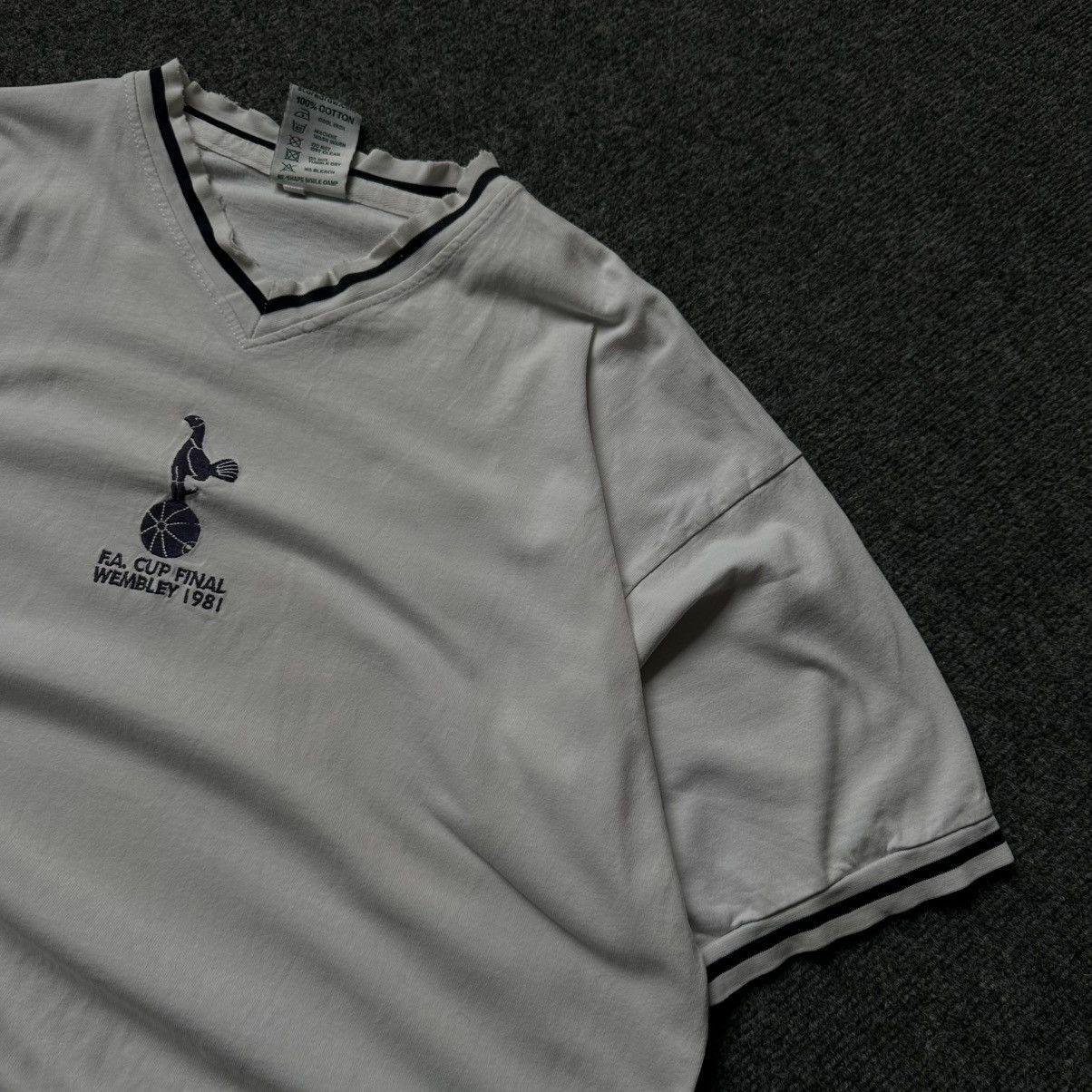 Y/Project VTG Tottenham Hotspur 80s T-shirts V Neck Size XL Trashed Size US XL / EU 56 / 4 - 9 Thumbnail