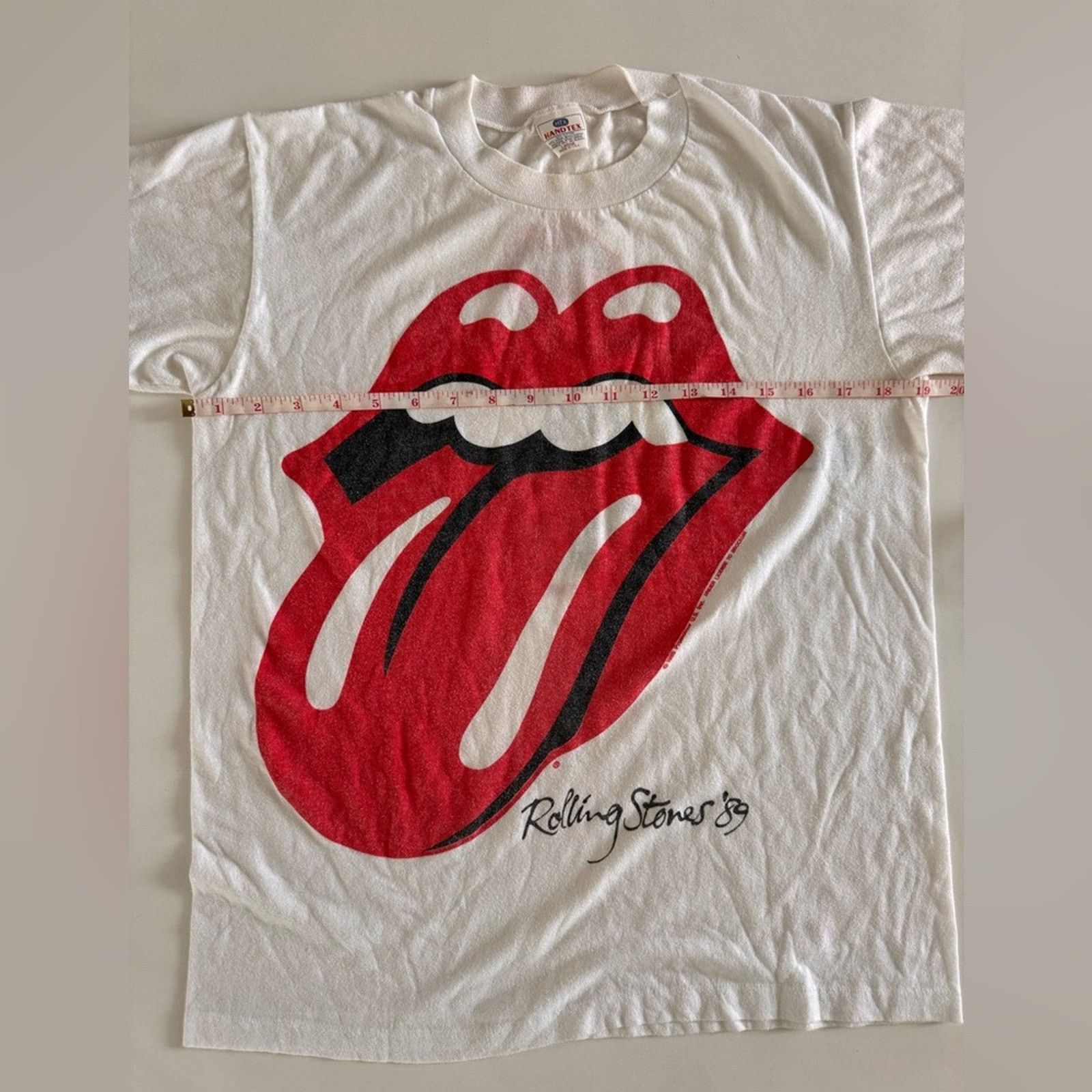 Vintage Rare Rolling Stones vintage tee Size US L / EU 52-54 / 3 - 3 Thumbnail