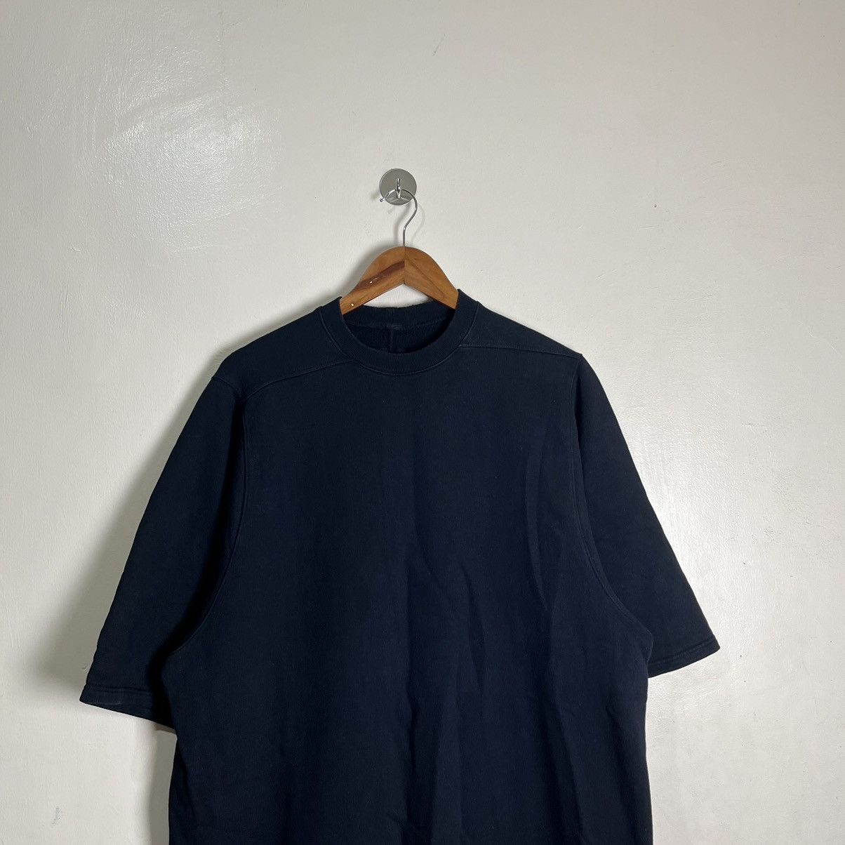 Rick Owens Drkshdw Rick Owens Dark Shadow Heavyweight Jumbo Tee Size US XL / EU 56 / 4 - 2 Thumbnail