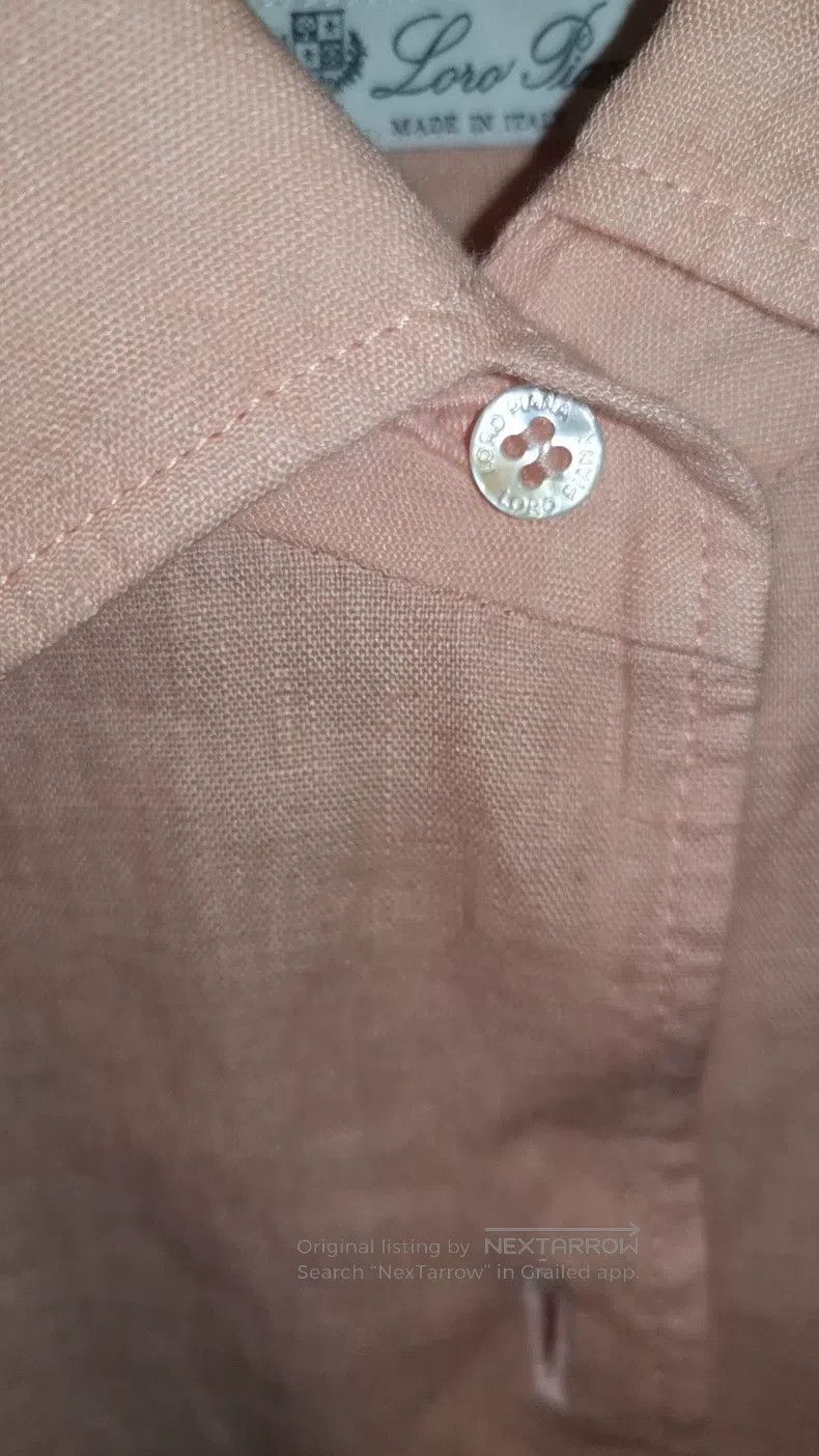 Loro Piana Loro Piana Linen Shirt Size S / US 4 / IT 40 - 5 Thumbnail