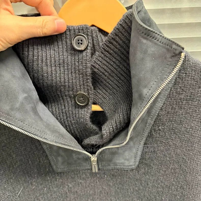 Hermes Hermes Classic Black Crewneck Knit Sweater Size US M / EU 48-50 / 2 - 3 Thumbnail