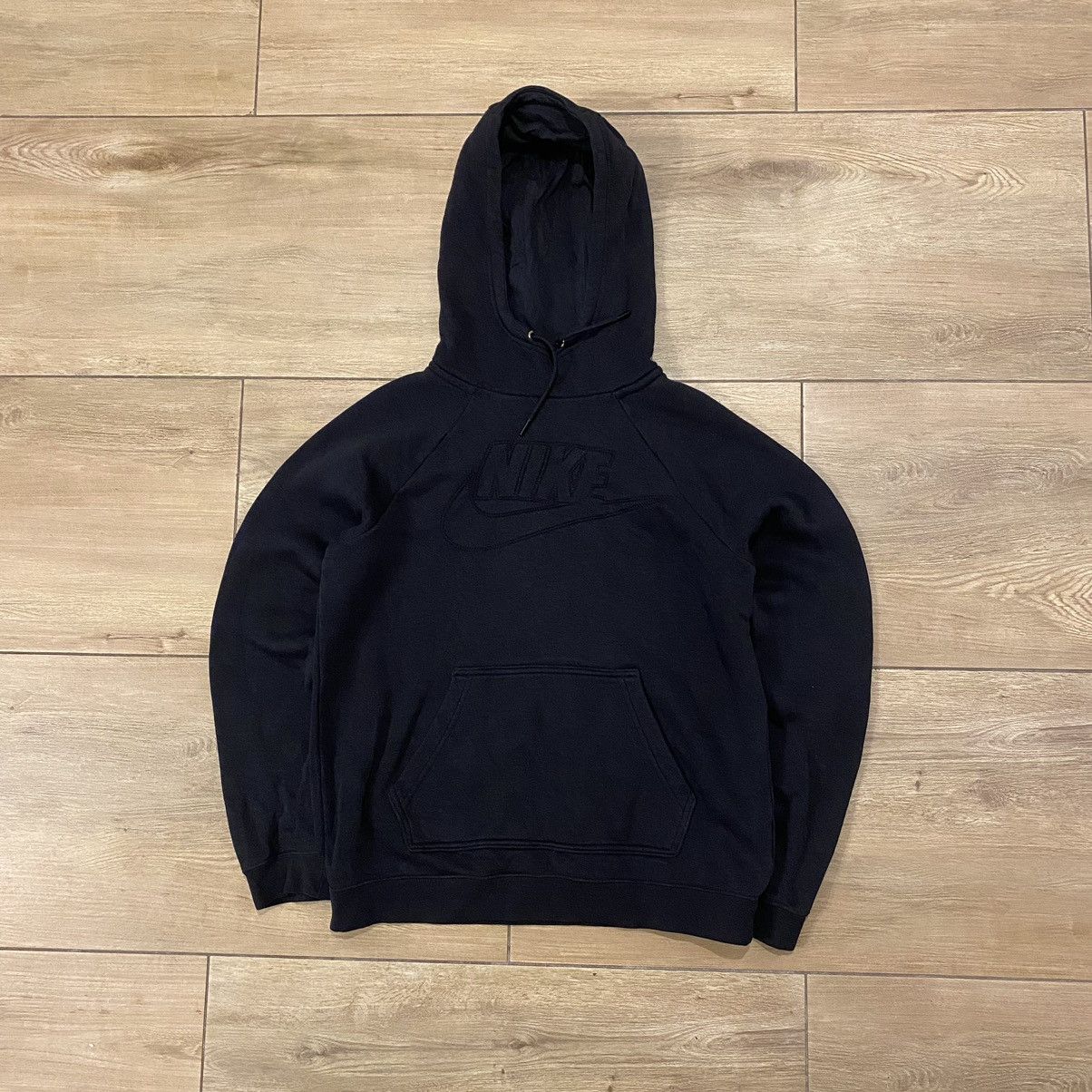 Other Vintage Nike 00s Big Central Logo Swoosh Hoodie Size US S / EU 44-46 / 1 - 2 Thumbnail