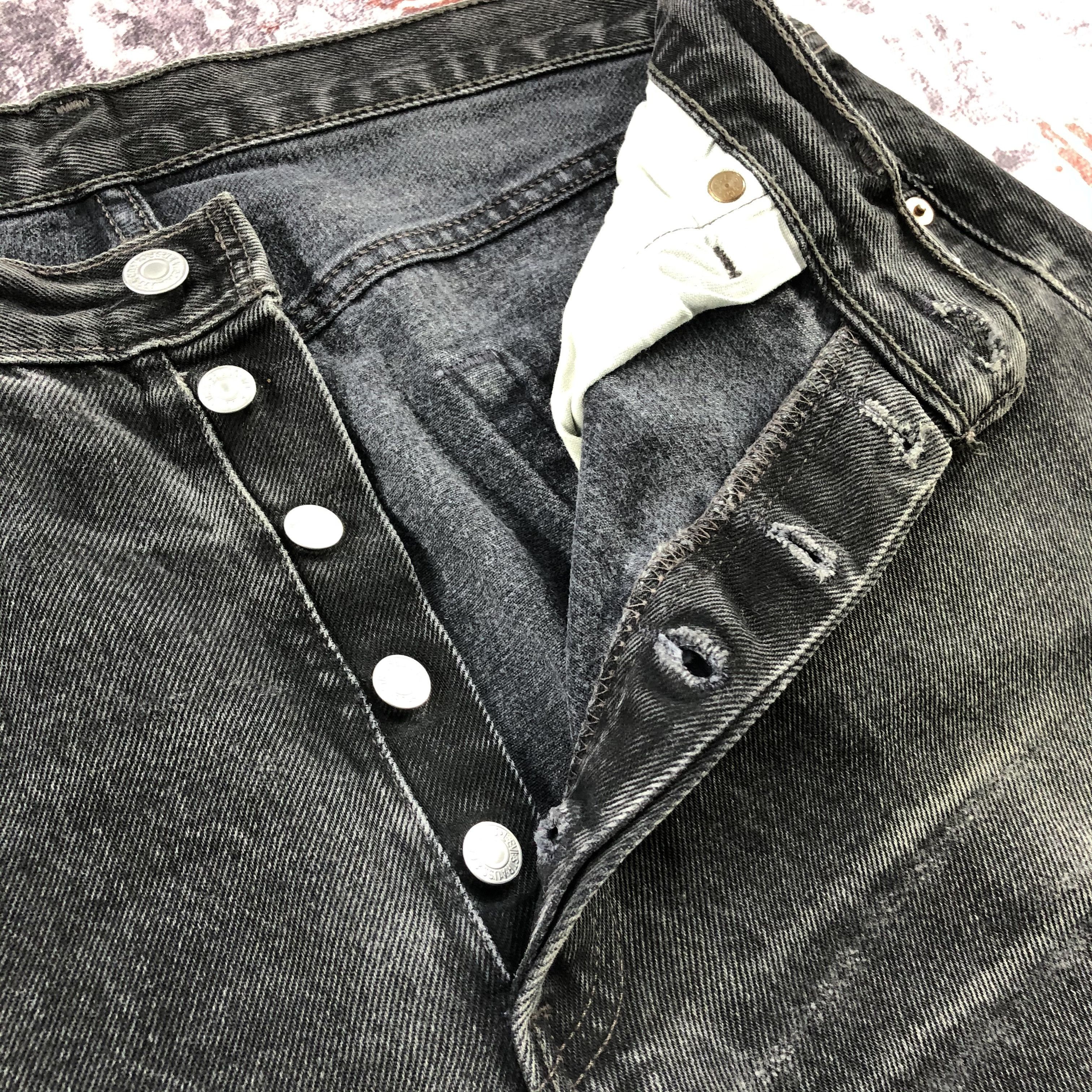 Levi's × Vintage 90s Vintage Levis 501 Earth Tone Jeans-JM2277 Size US 35 - 5 Thumbnail