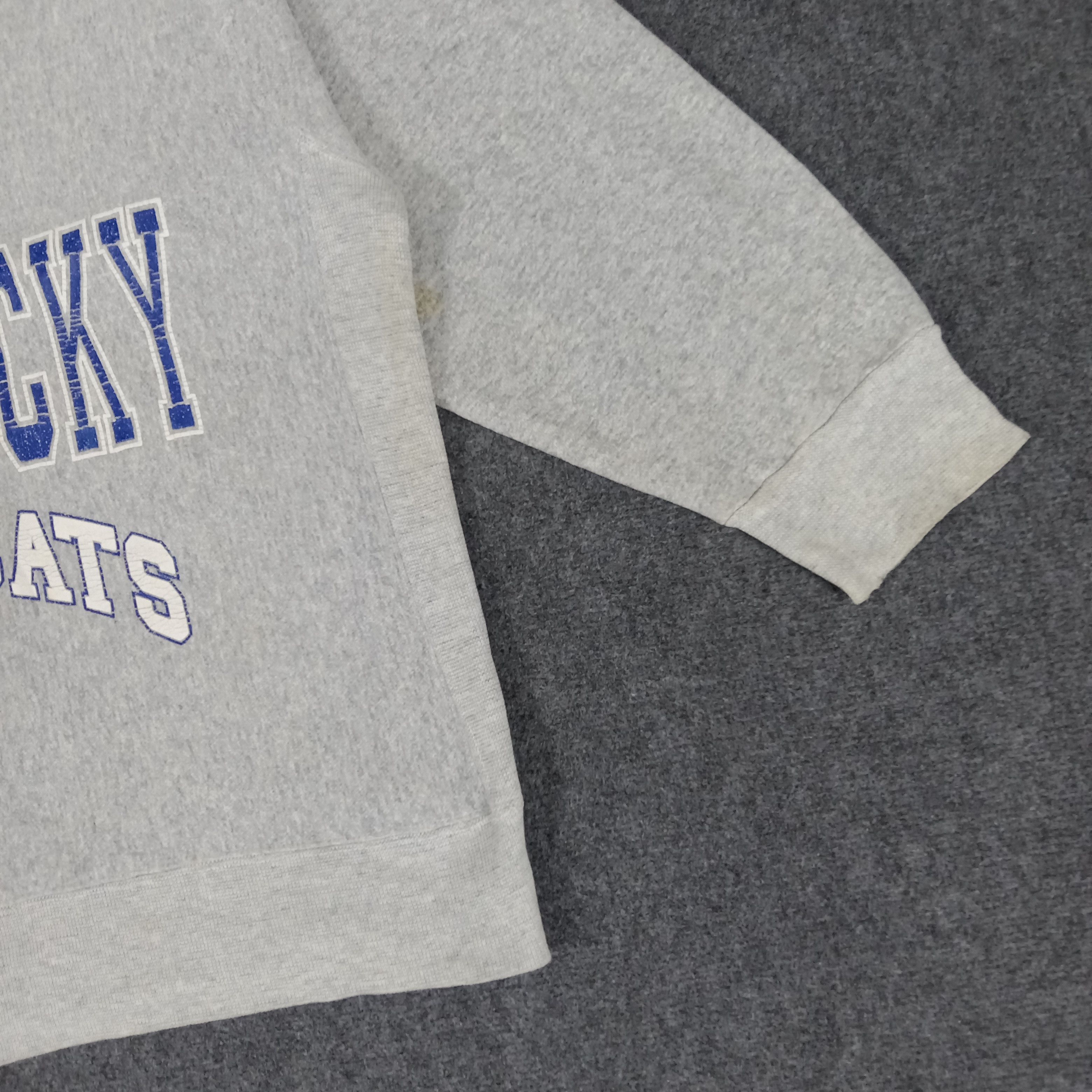 NBA × Vintage Kentucky Wildcats Basketball Team NBA Sweatshirt Size US L / EU 52-54 / 3 - 3 Thumbnail