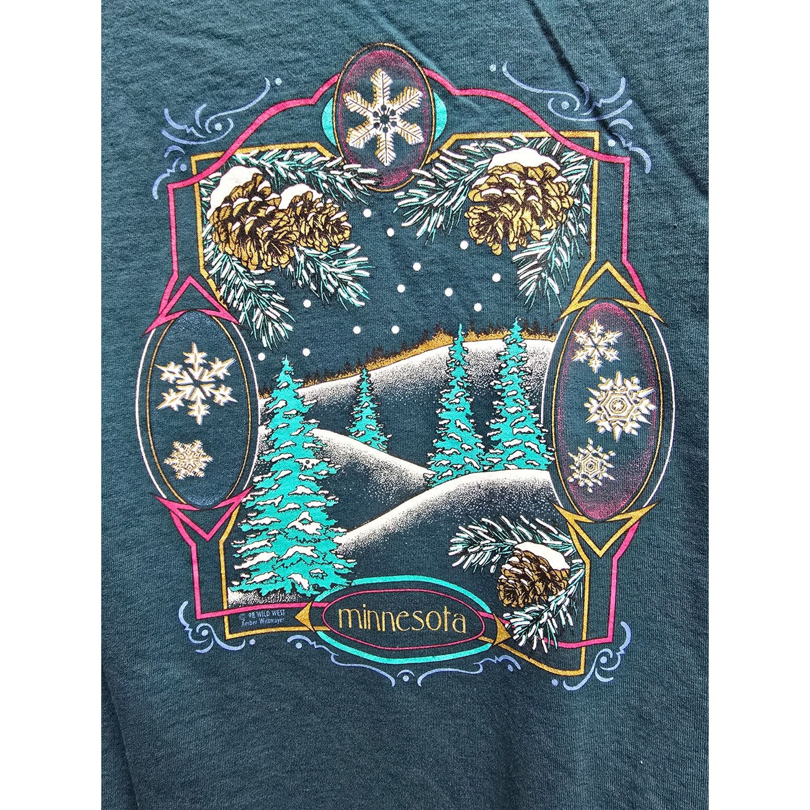 Jerzees × Vintage Vintage Test Print Shirt Shenandoah Valley Virginia Tee 90s Size US L / EU 52-54 / 3 - 6 Thumbnail