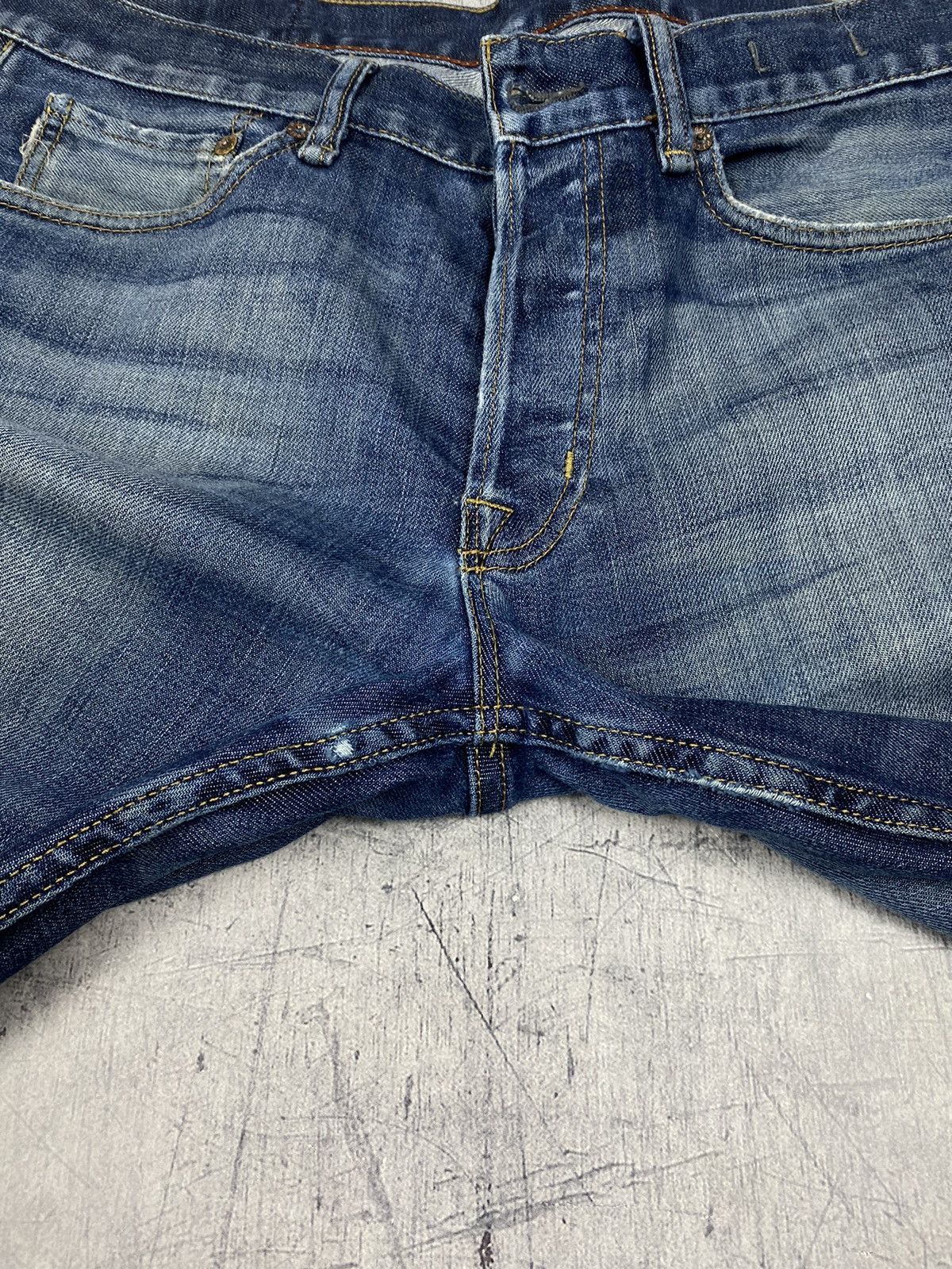 Polo Ralph Lauren × Vintage Vintage 00s Polo Ralph Lauren Distressed Denim Jeans Pants Size US 34 / EU 50 - 15 Thumbnail