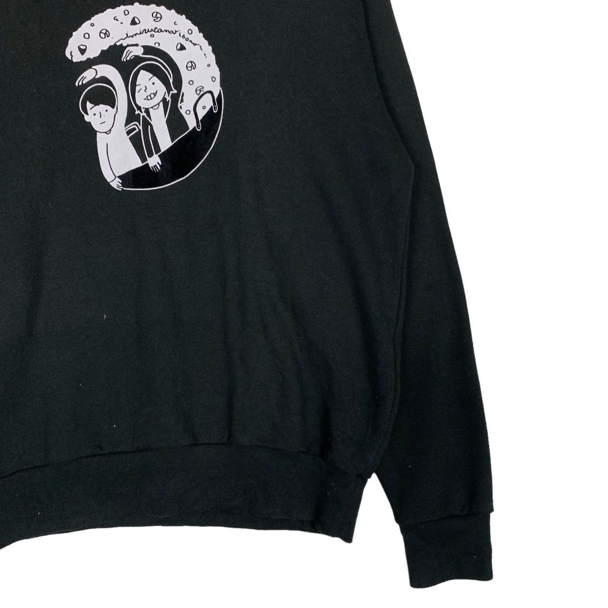 Japanese Brand MIZUTAMARI Bond Graphic Sweatshirt #0670-C31 Size US M / EU 48-50 / 2 - 4 Thumbnail