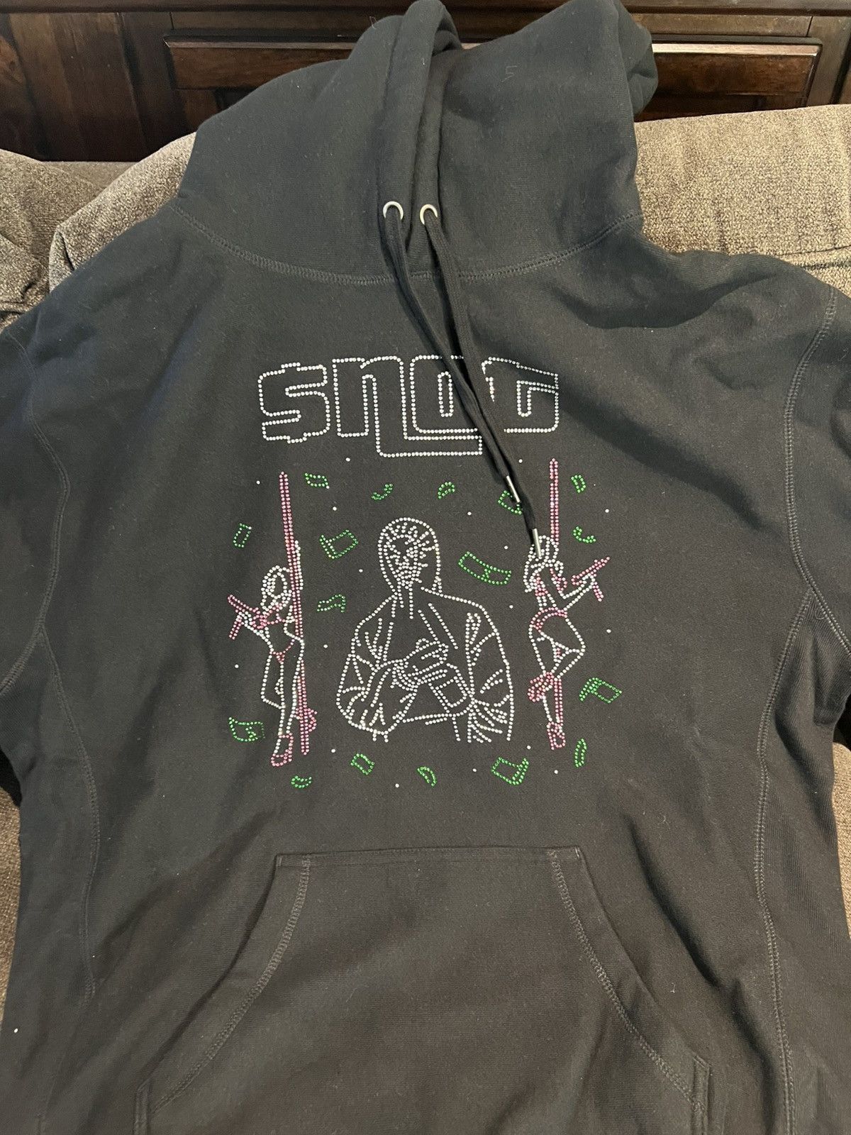 Copes $not X Copes 'Sinners Paradise' Rhinestone Hoodie Size US L / EU 52-54 / 3 - 2 Thumbnail
