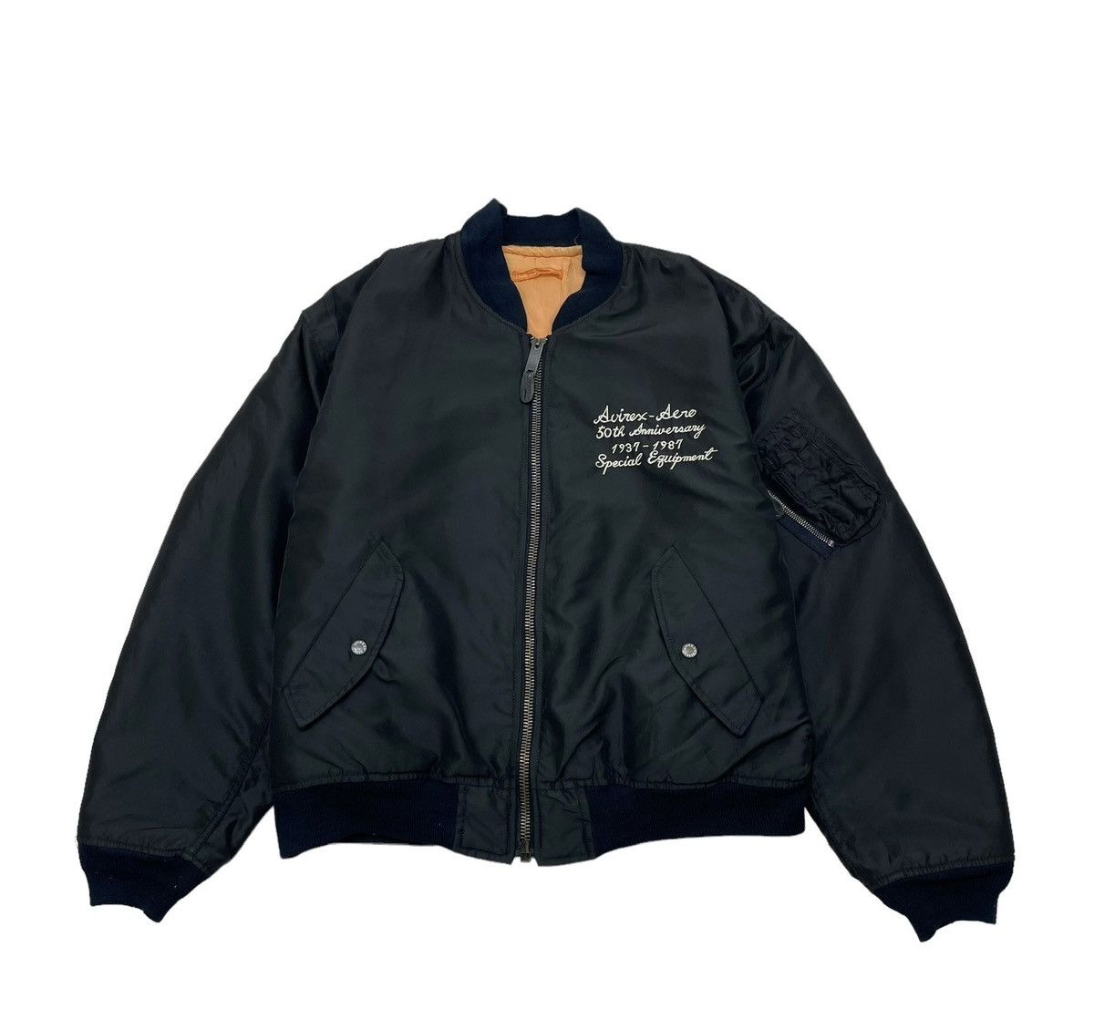 Avirex × Vintage VTG Avirex Bomber Jacket Size US L / EU 52-54 / 3 - 1 Thumbnail