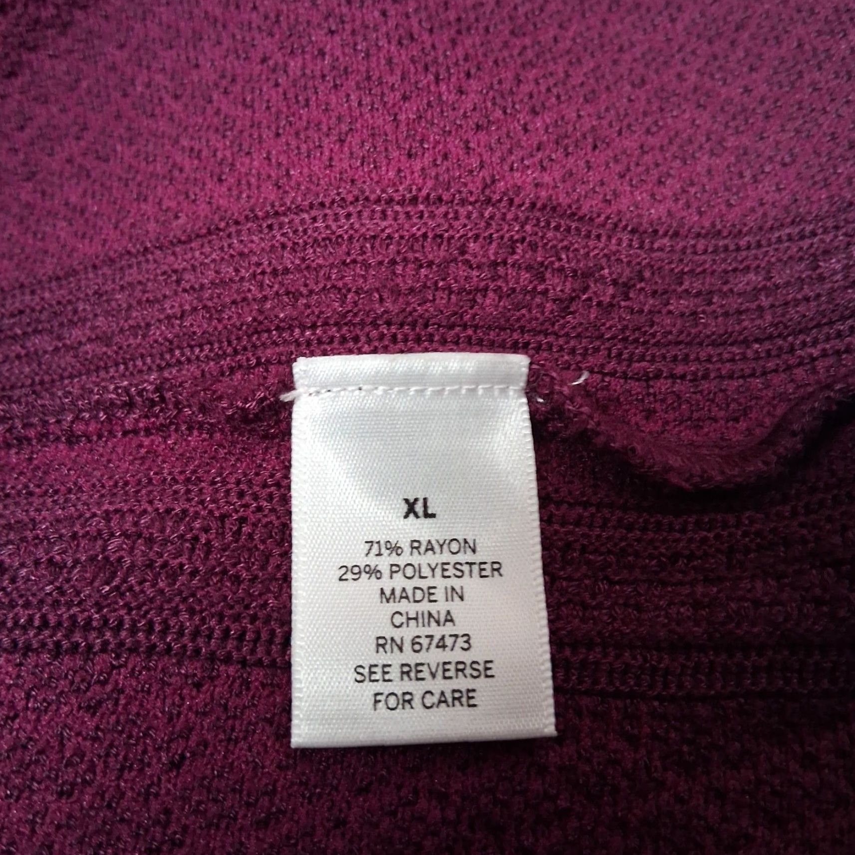 Vintage VINTAGE Dressbarn Sweater Dress XL Diamond Knit Maroon Whimsygoth READ Flawed Size XL / US 12-14 / IT 48-50 - 6 Thumbnail