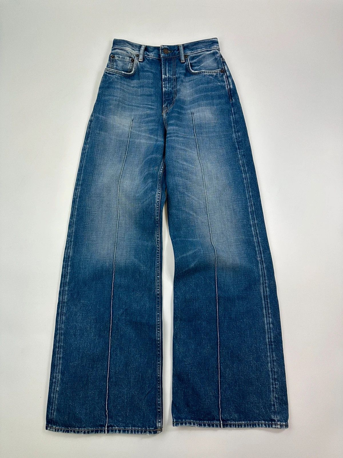Acne Studios Acne Studio Sample Baggy Wide Legs Denim Pants Size 26" / US 2 / IT 38 - 5 Thumbnail