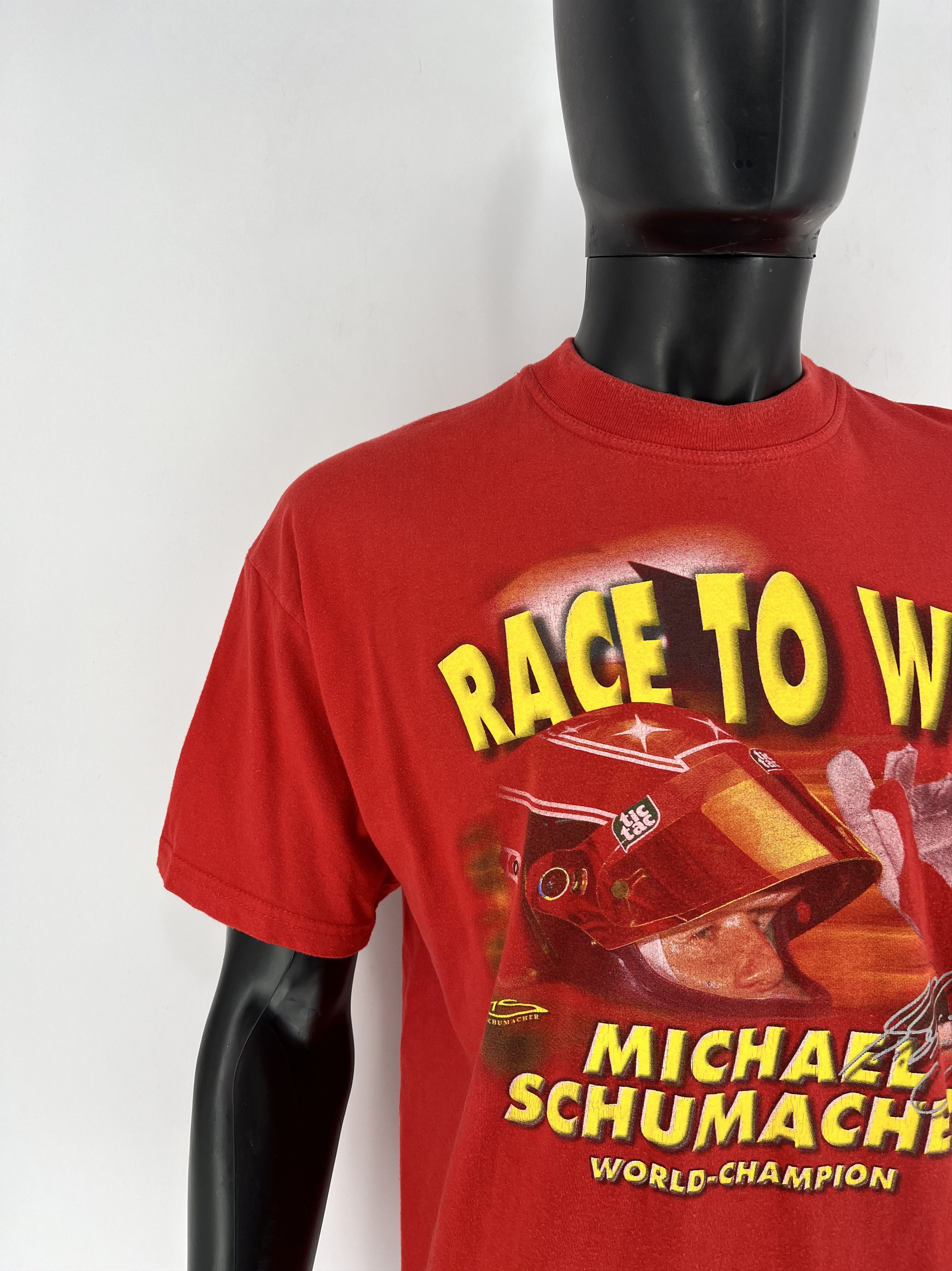 Formula 1 × Vintage Michael Schumacher Race To Win World Champion Shirt Size US M / EU 48-50 / 2 - 6 Thumbnail