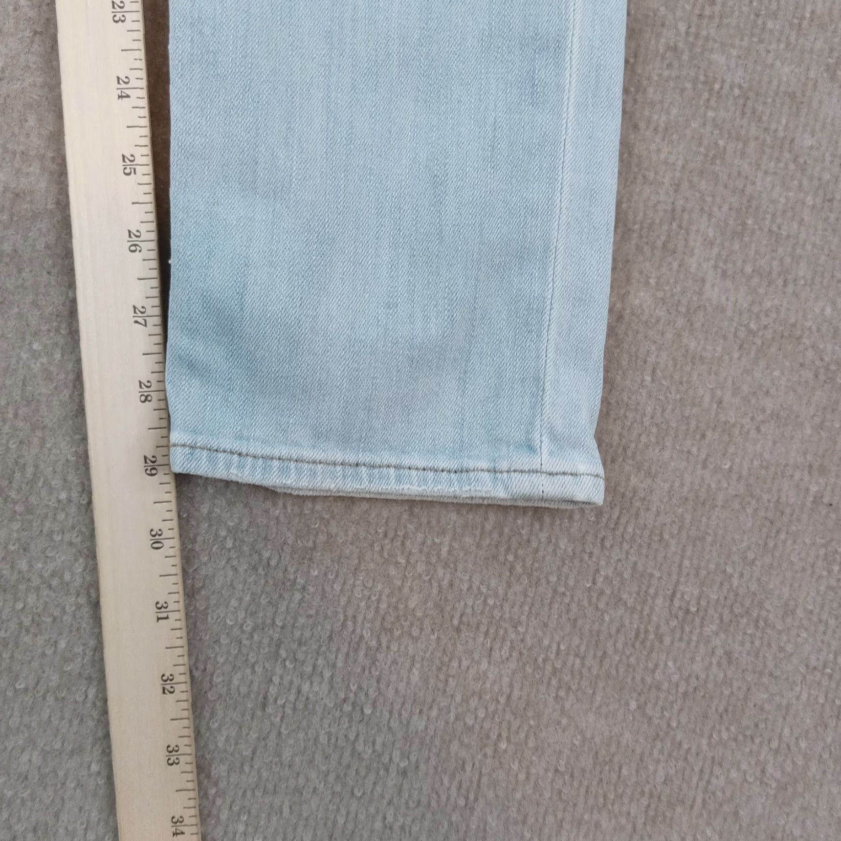 Hudson Hudson Women's Blue Faded Skinny Stretch Jeans 26 Size 26" / US 2 / IT 38 - 3 Thumbnail