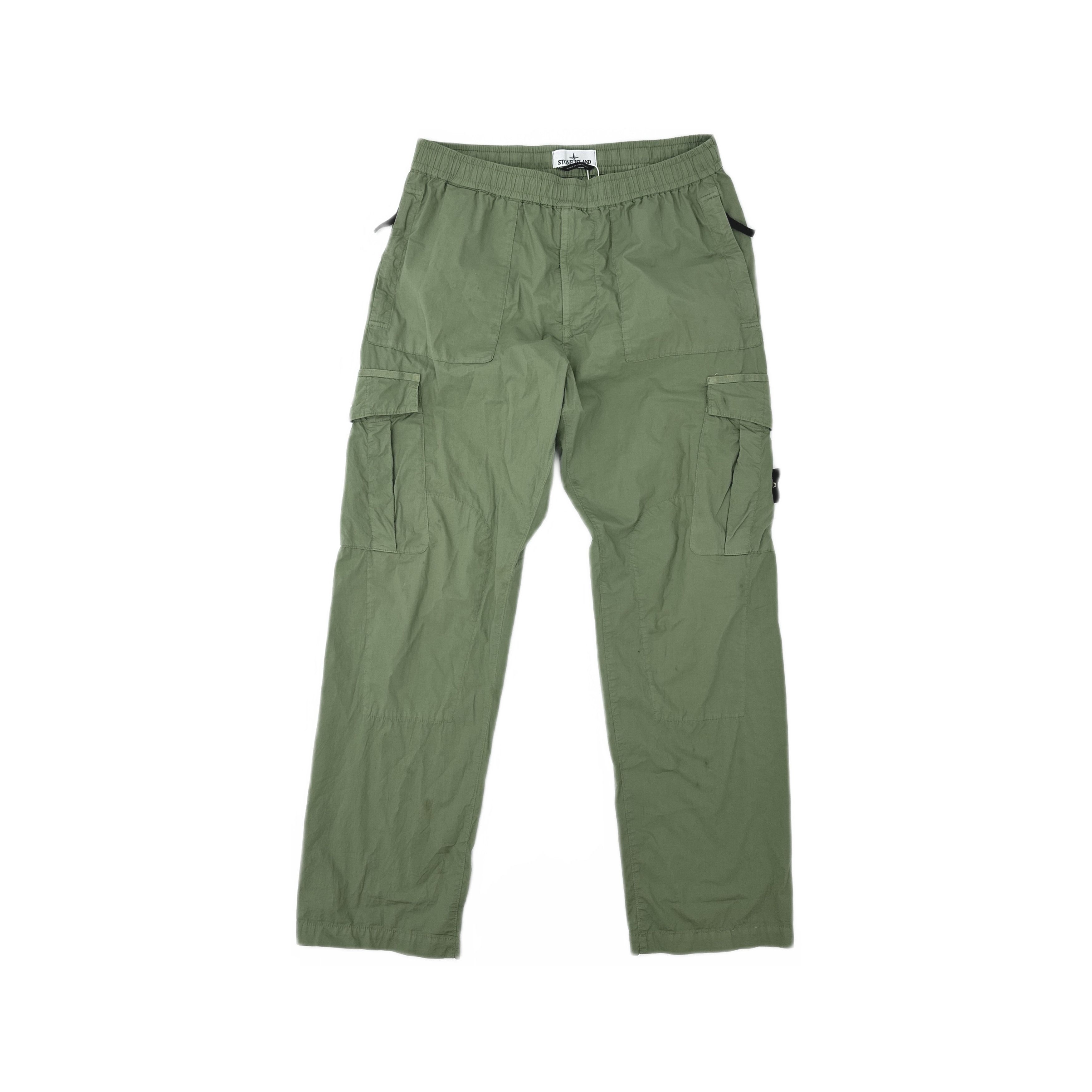 Stone Island Stone Island Green Cargo Pants Size 33 Size US 33 - 1 Thumbnail
