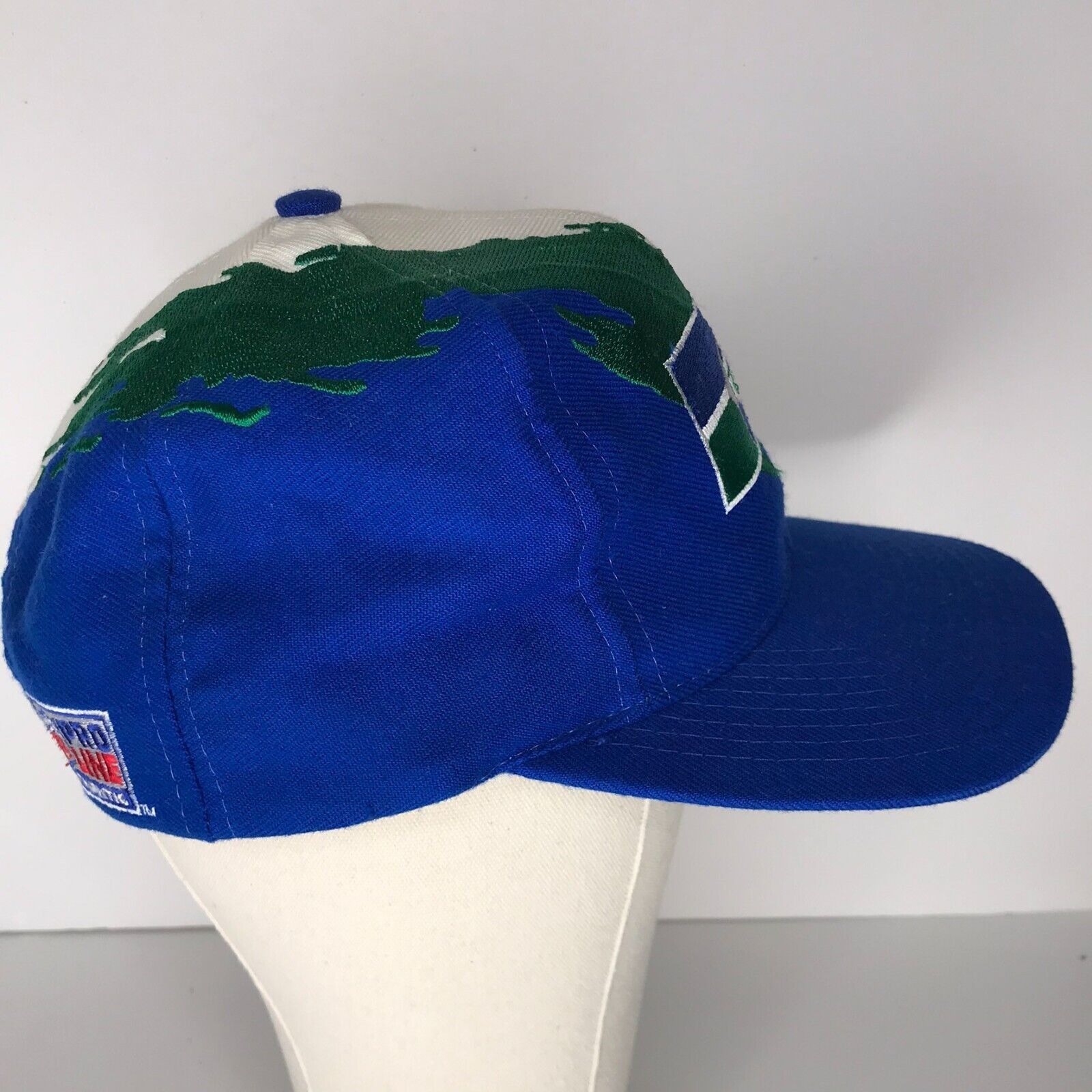 Pro Line Vintage 90s Seattle Seahawks Pro Line Splash Snapback Hat Size ONE SIZE - 4 Thumbnail