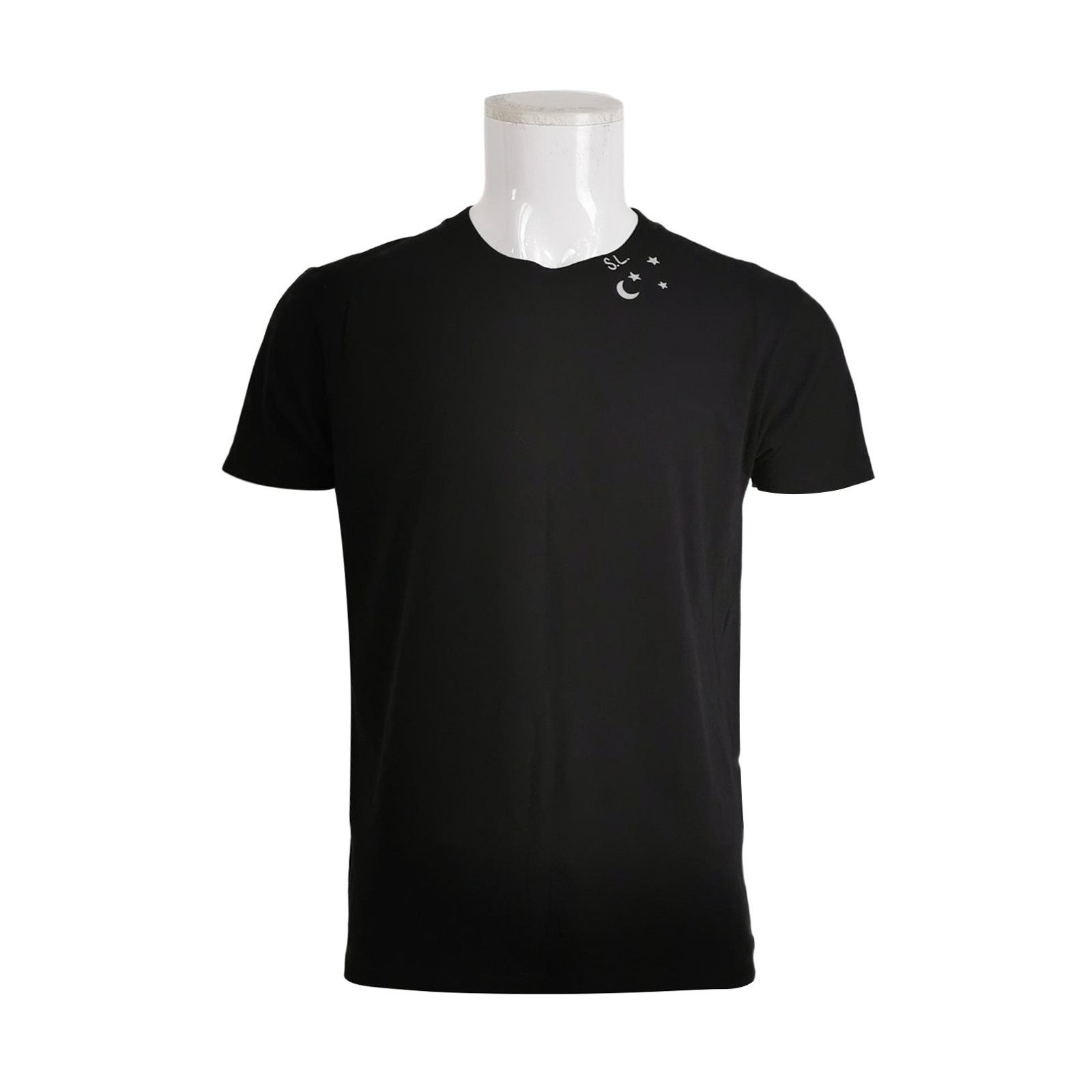 Yves Saint Laurent　スタープリントTシャツ　E016 Saint Laurent Paris Yves Saint Laurent Black Star T-Shirt | Grailed