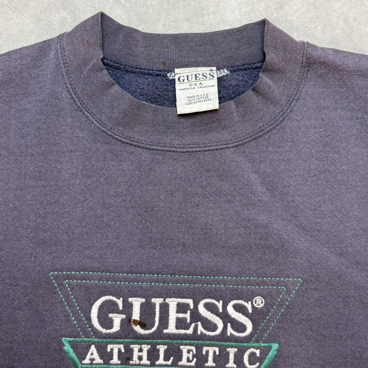 Guess Vintage 90s Guess Athletic Crewneck Size US L / EU 52-54 / 3 - 4 Thumbnail