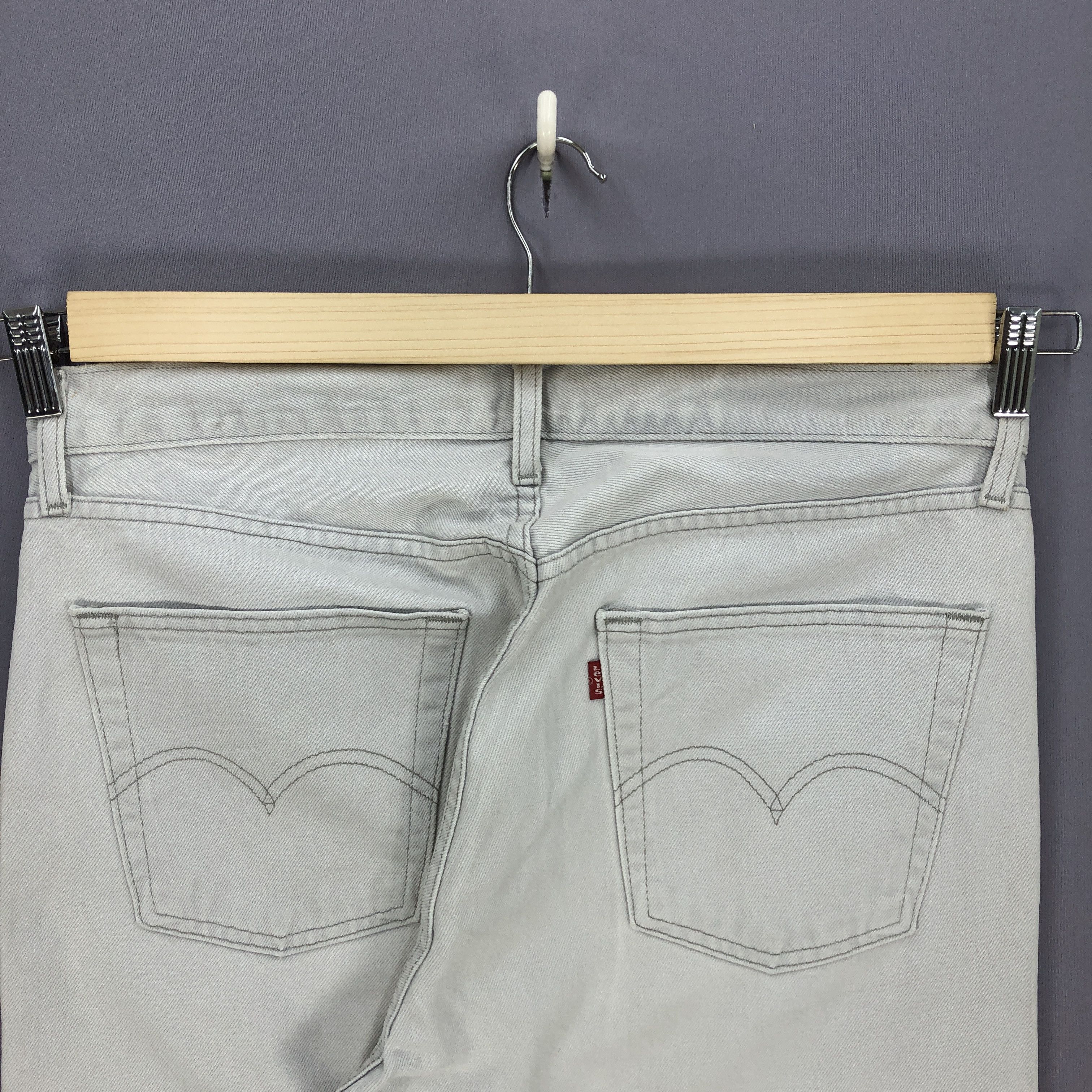 Levi's Vintage Levis 501 Jeans Flare White Button Up Denim Size US 34 / EU 50 - 6 Thumbnail