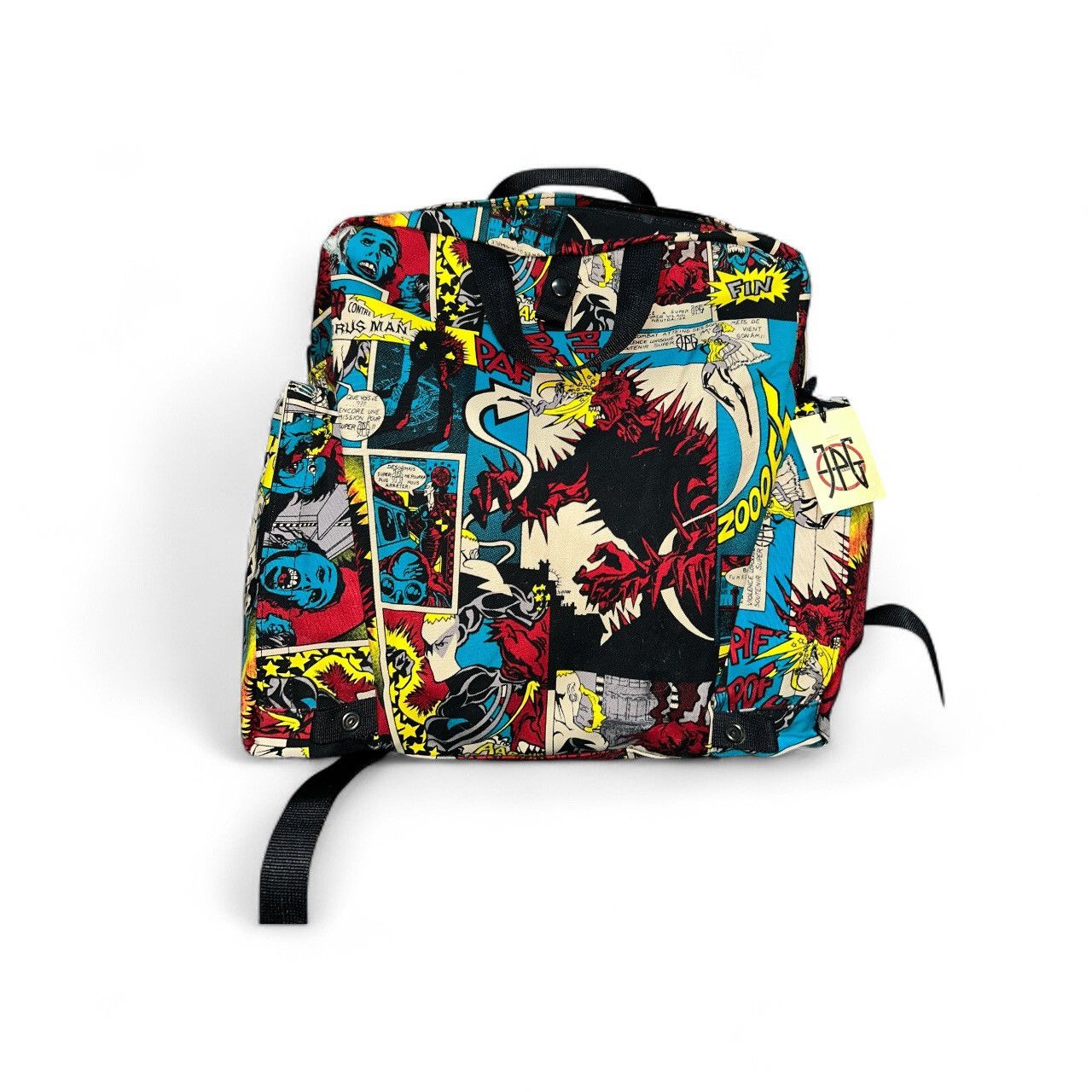 Jean Paul Gaultier F/W 1995 Comic Book Style 'The Virus Man' Three Way Bag Size ONE SIZE - 1 Thumbnail