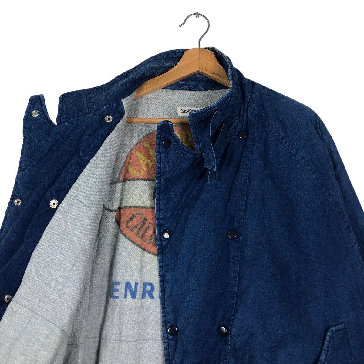 Japanese Brand 📌VINTAGE BOMBER JACKET PARACHUTE BIKER SEAWEST ISSEY MIYAKE Size US L / EU 52-54 / 3 - 4 Thumbnail