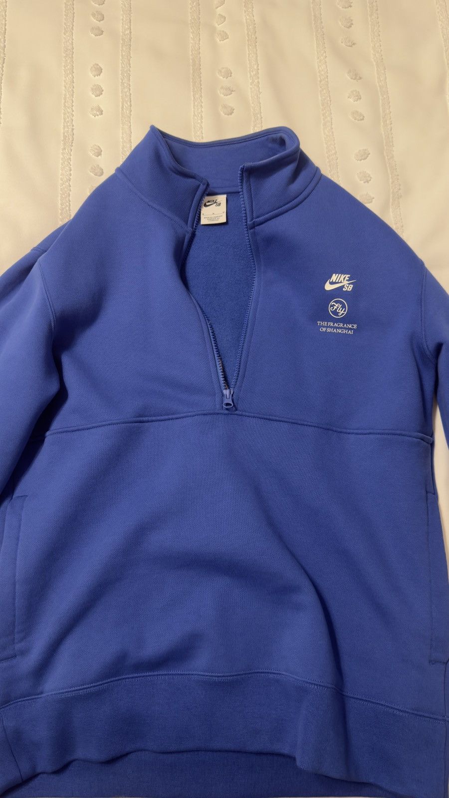Nike sb x fly streetwear quarter zip