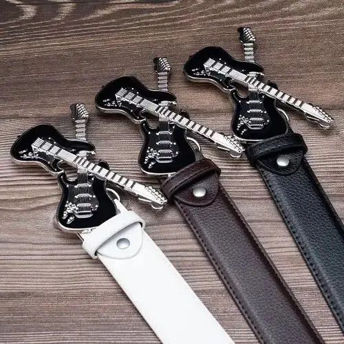 Other Punk Guitar Decoration Women Belts Vintage Size ONE SIZE - 3 Thumbnail