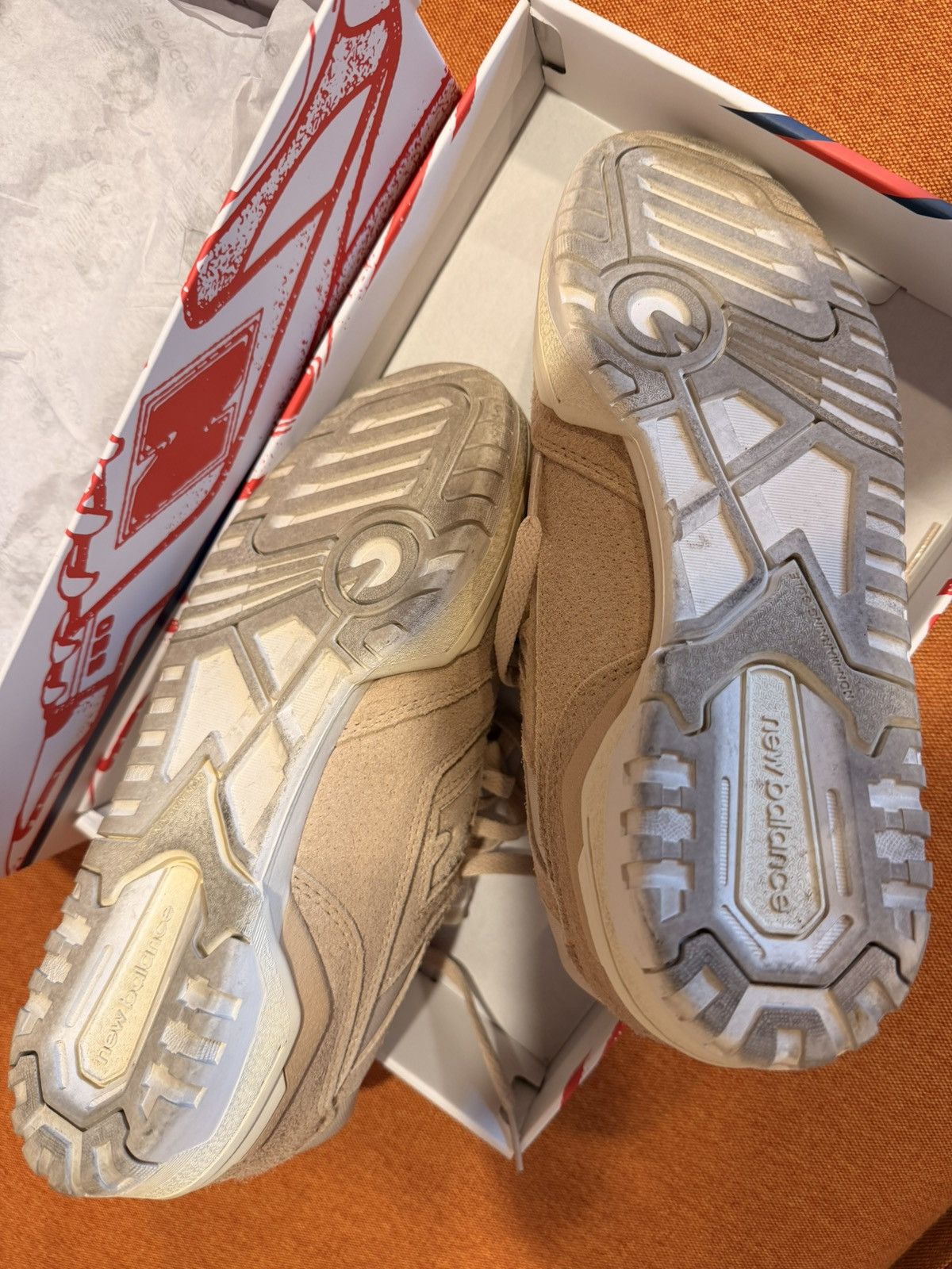 Aime Leon Dore × New Balance ALD x New Balance 550 in Brown/White Size US 8.5 / EU 41-42 - 6 Thumbnail