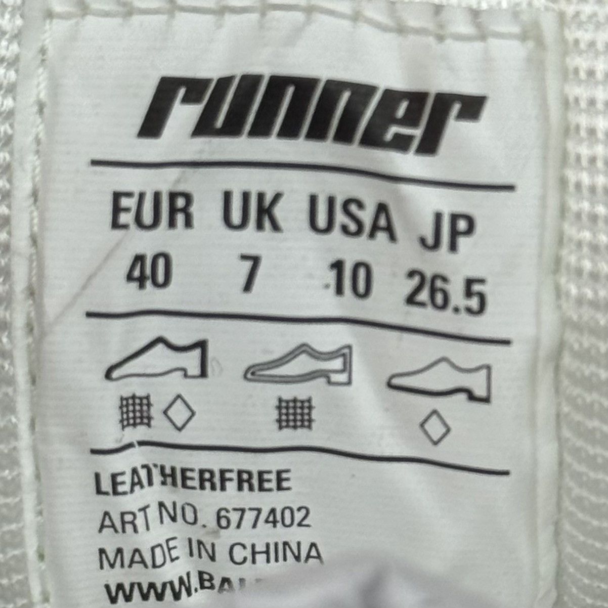 Balenciaga Balenciaga Runner White/White Size US 7.5 / EU 40-41 - 7 Thumbnail