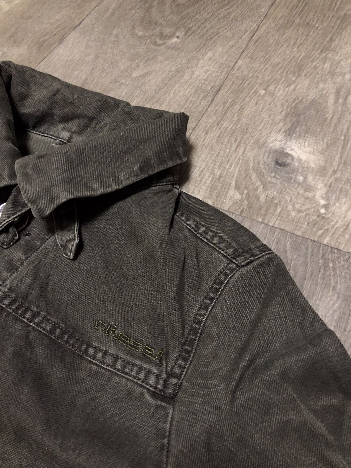 Diesel × Vintage Vintage Diesel Jeans Coat Size M / US 6-8 / IT 42-44 - 7 Thumbnail