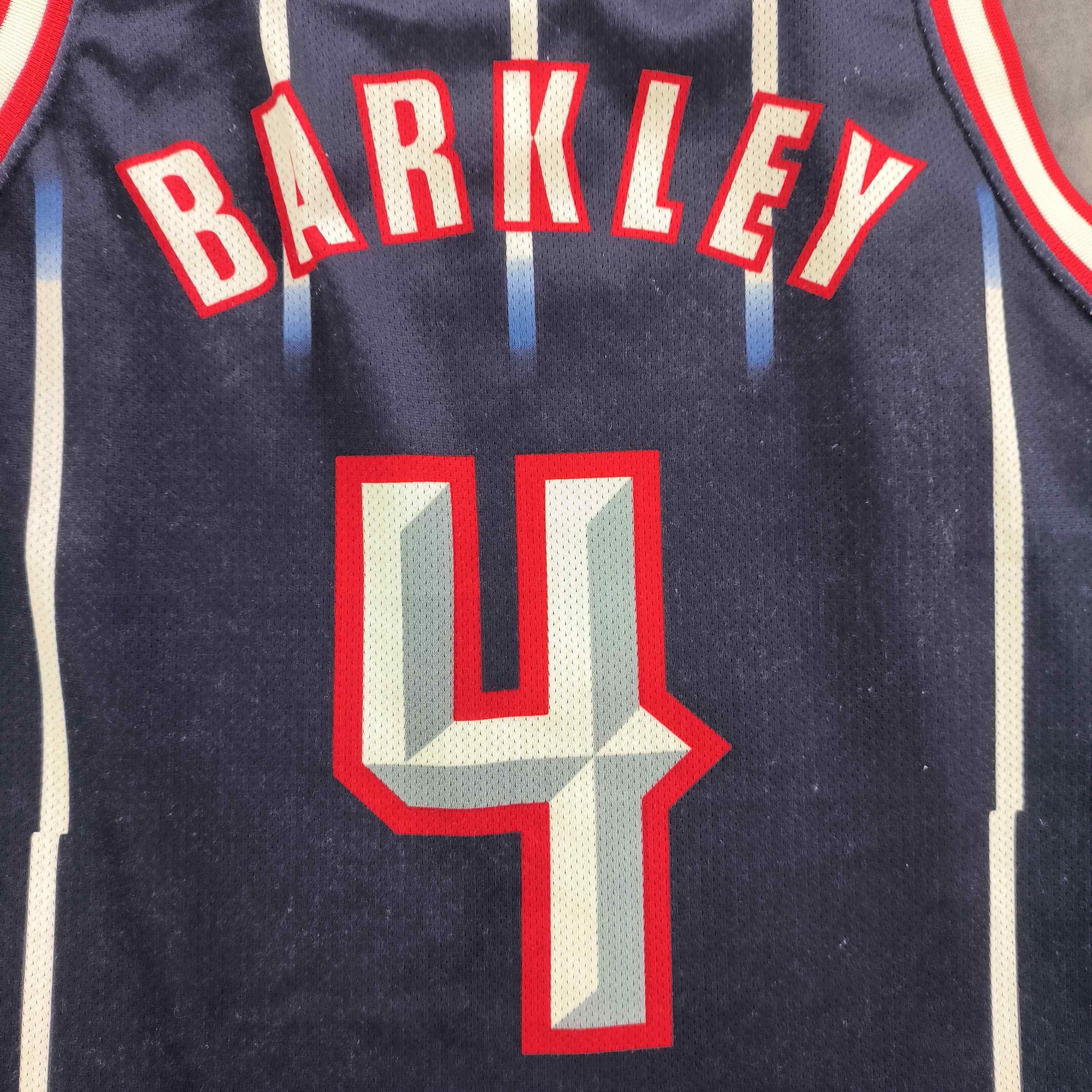 Champion Houston Rockets Charles Barkley Champion EU NBA jersey sz XS Size US XS / EU 42 / 0 - 7 Thumbnail