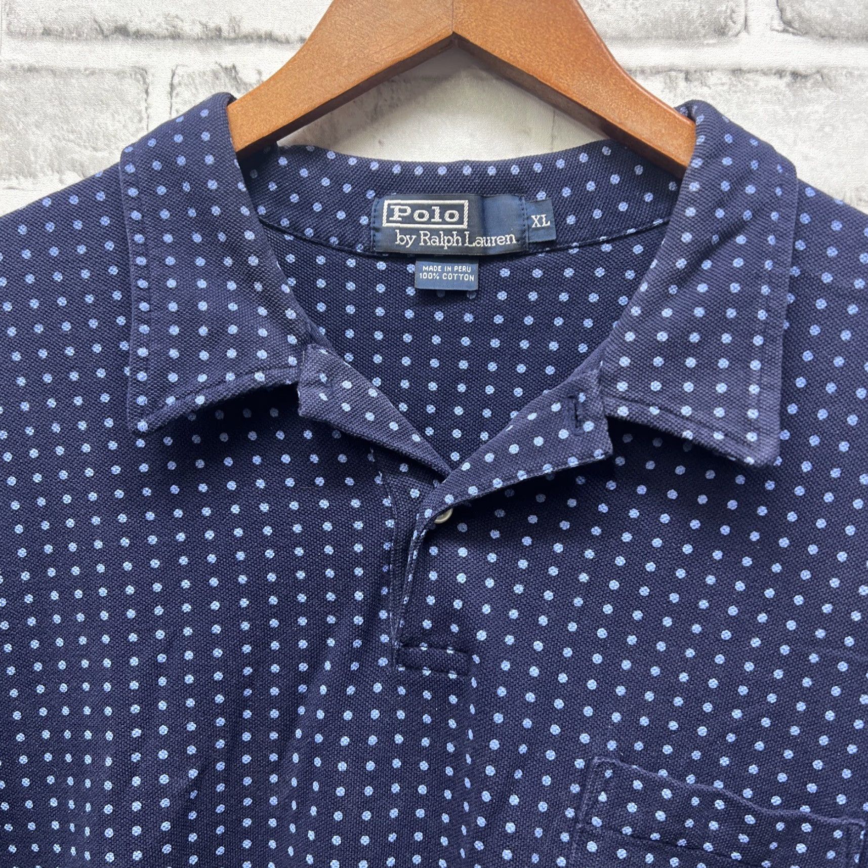 Polo Ralph Lauren Polo Ralph Lauren Polo Shirt Mens XL Blue Size US XL / EU 56 / 4 - 2 Thumbnail