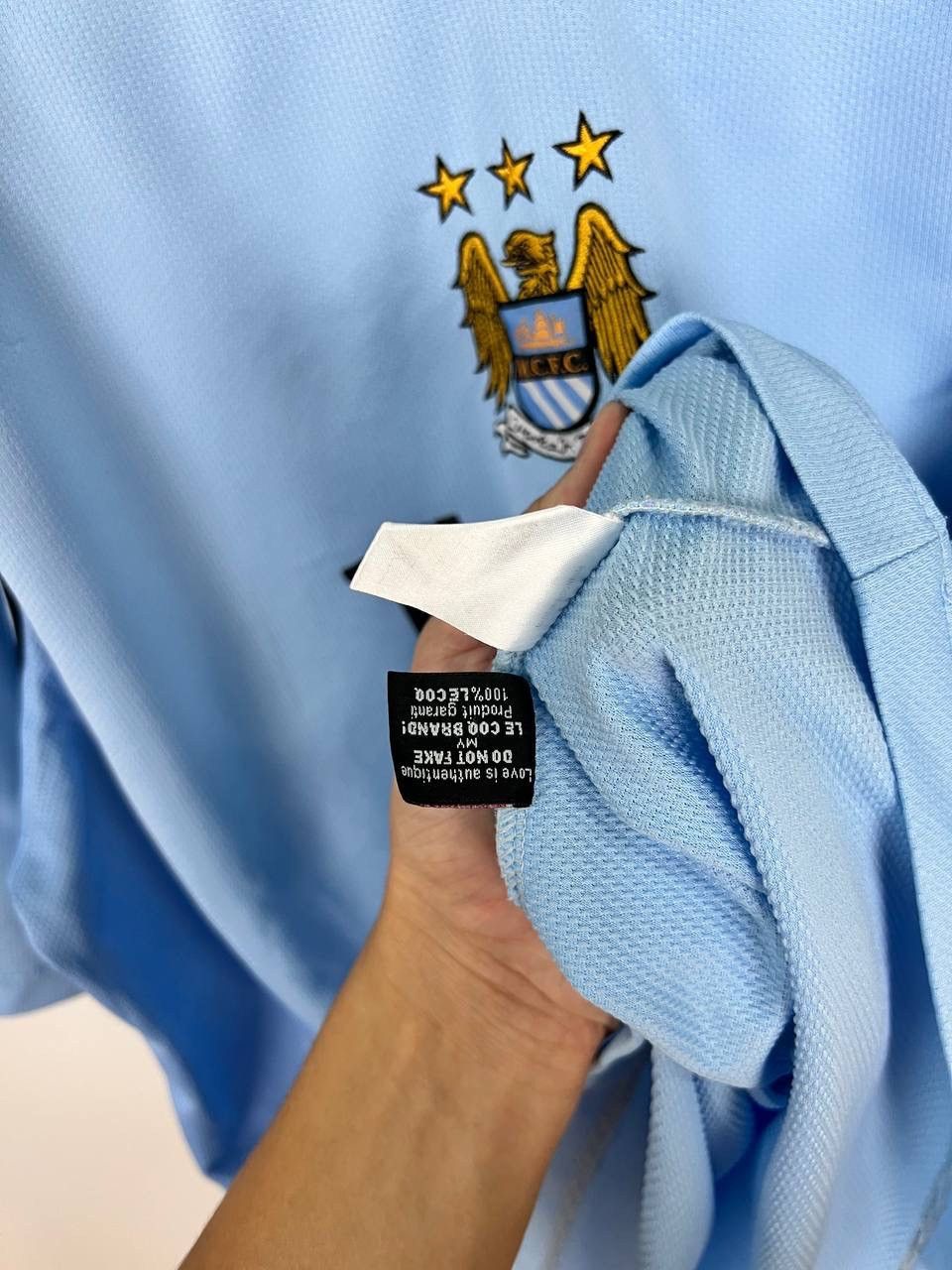 Other Manchester City Lee Coq Sportif 2008 jersey size XXL Size US XXL / EU 58 / 5 - 5 Thumbnail