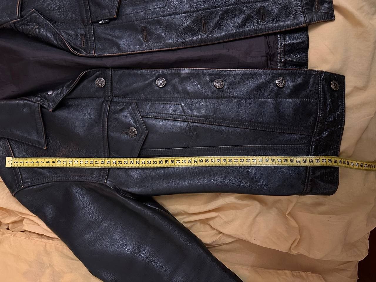 Levi's Vintage Clothing Vintage leather jacket Size 38S - 12 Thumbnail