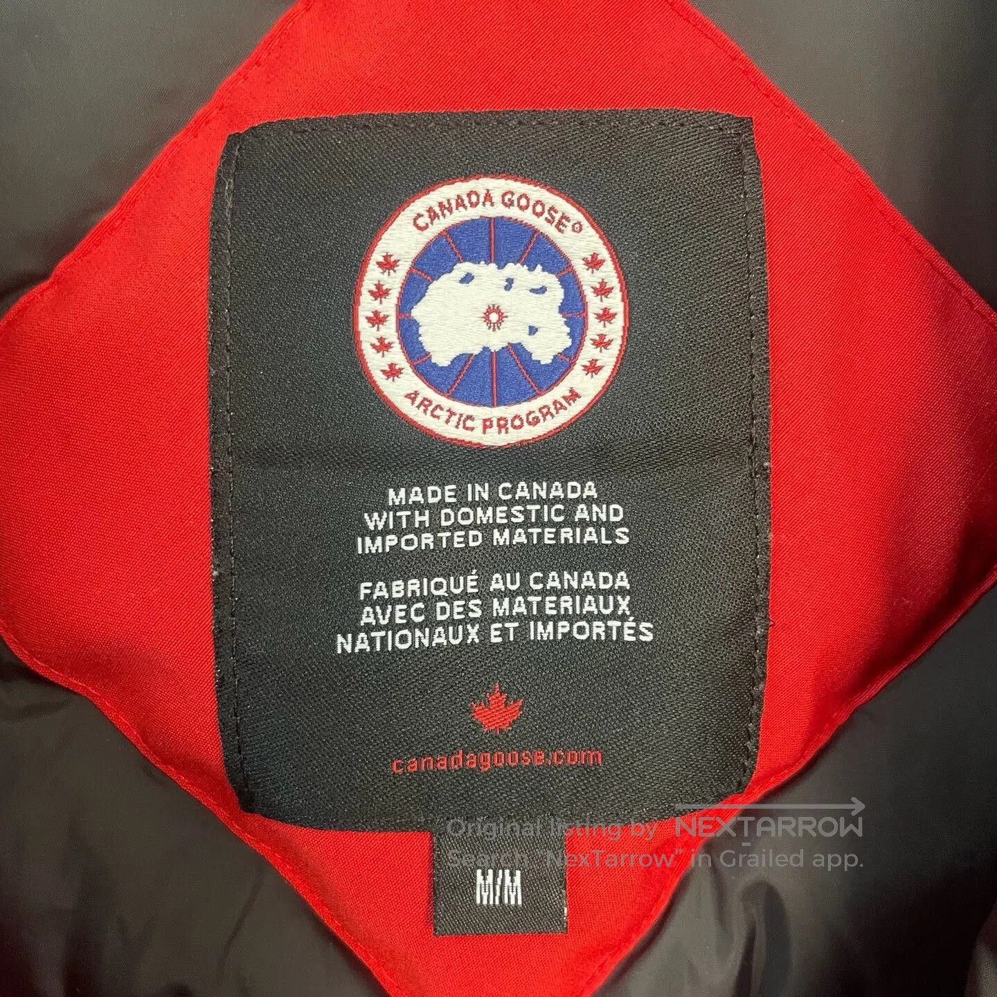 Canada Goose red canada goose pilot down jacket. Size US M / EU 48-50 / 2 - 3 Thumbnail