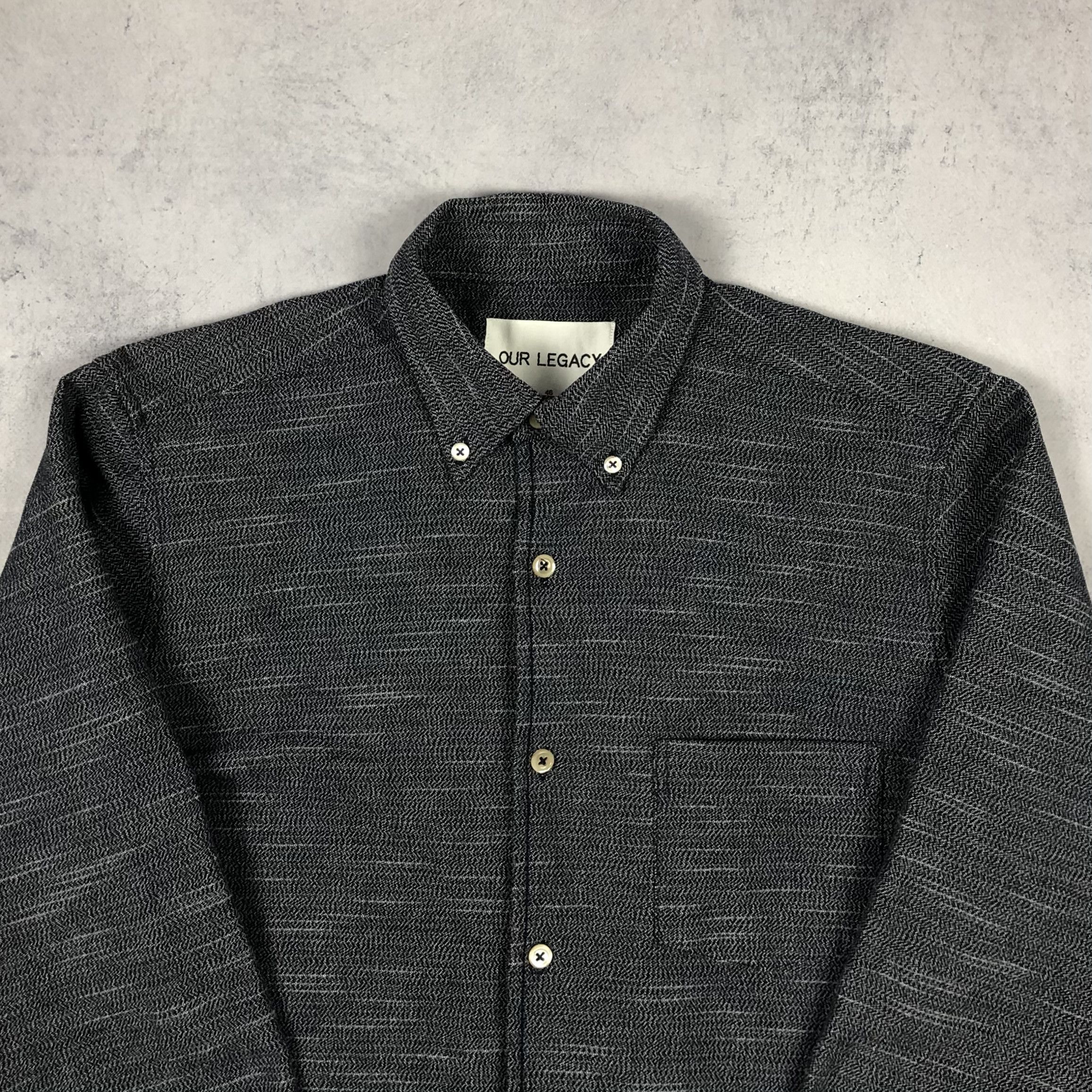 Our Legacy Our Legacy Overshirt Heavy Cotton Button-up Shirt Size US S / EU 44-46 / 1 - 3 Thumbnail
