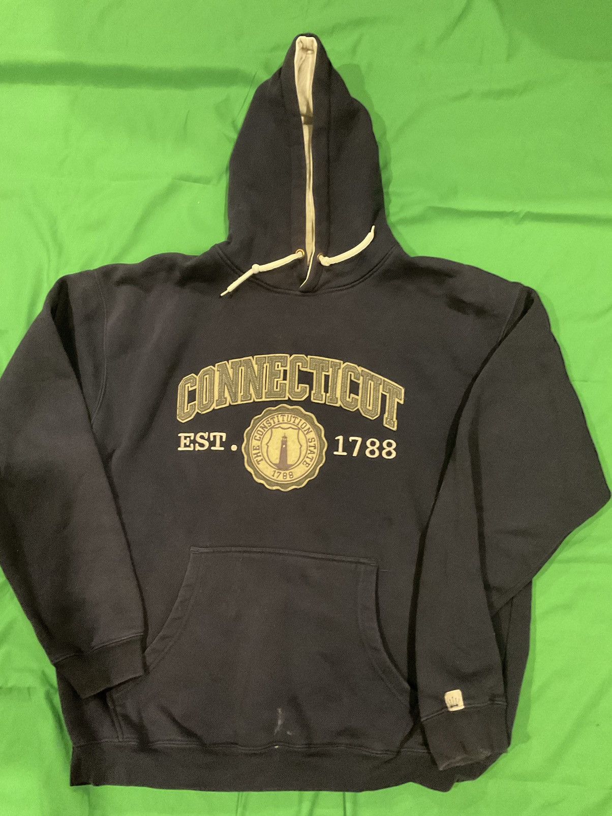Vintage Vintage Connecticut hoodie sweatshirt Size US XL / EU 56 / 4 - 1 Thumbnail