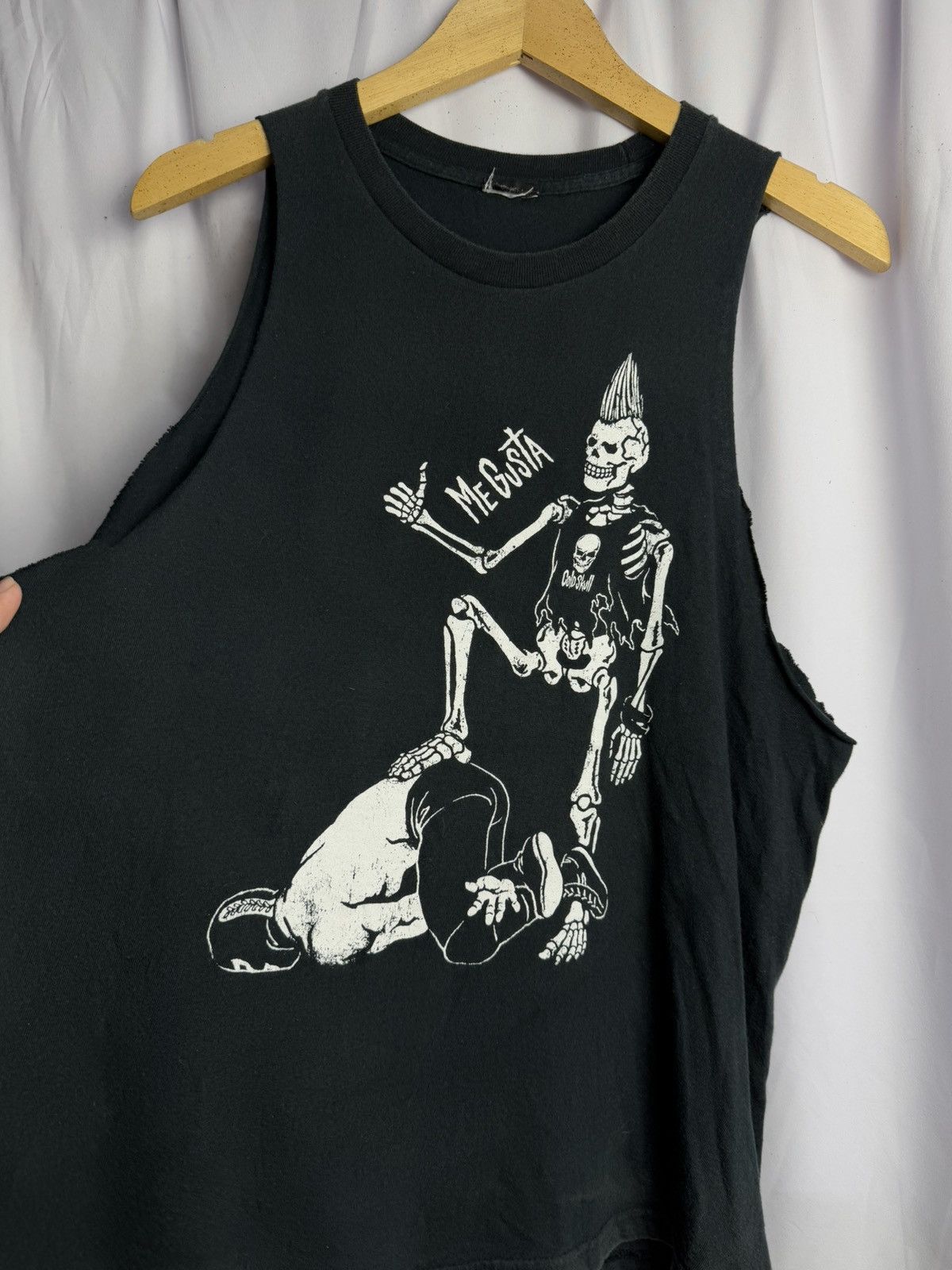 Japanese Punk Skull People Tanktop Lgb ifsixwasnine styled