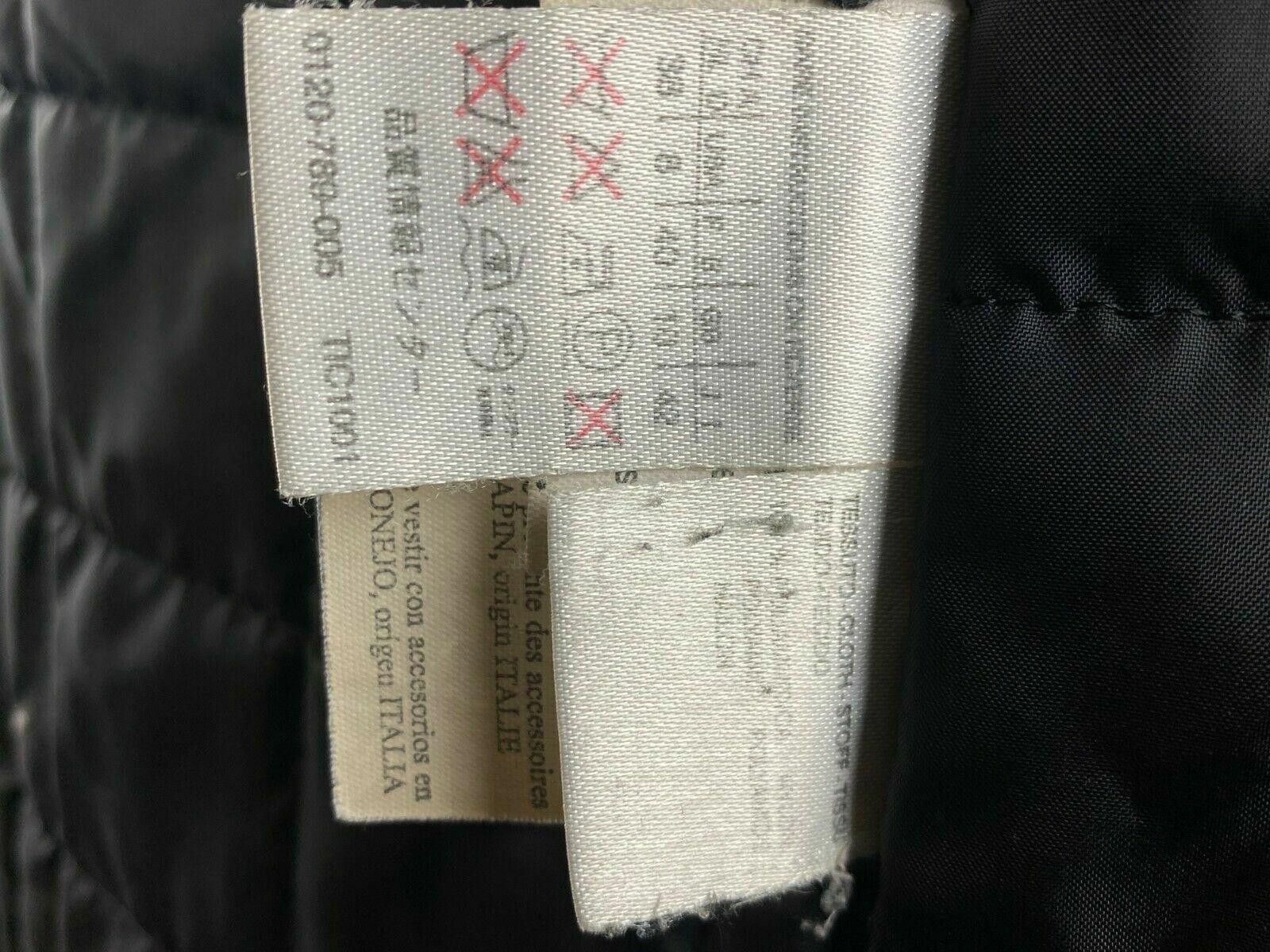 Designer Weekend Max Mara Black Full Zip Nylon Coat Jacket Size 38 Size M / US 6-8 / IT 42-44 - 12 Thumbnail