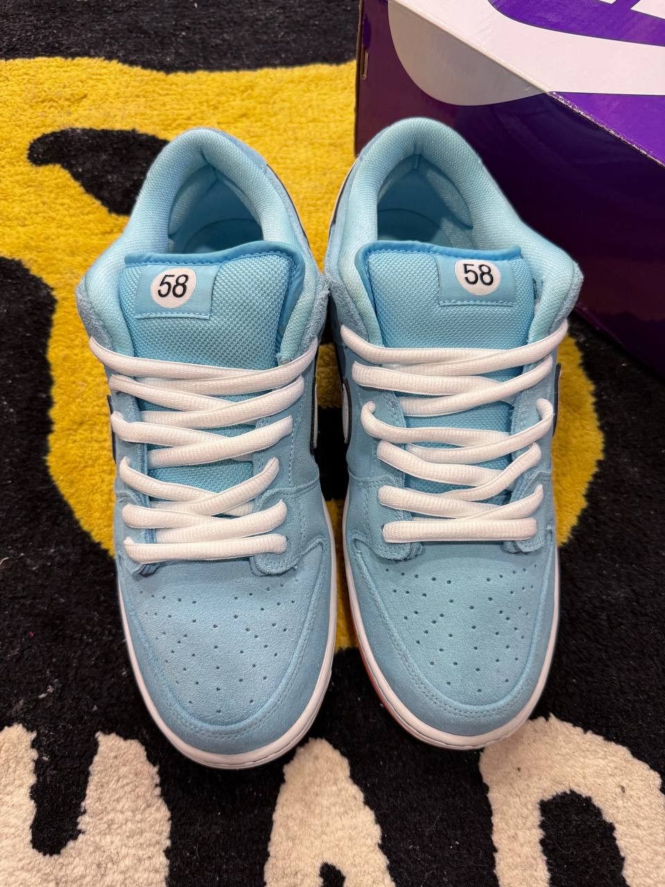 Nike Nike SB Dunk Low Club 58 Gulf (2021) Size US 10.5 / EU 43-44 - 4 Thumbnail