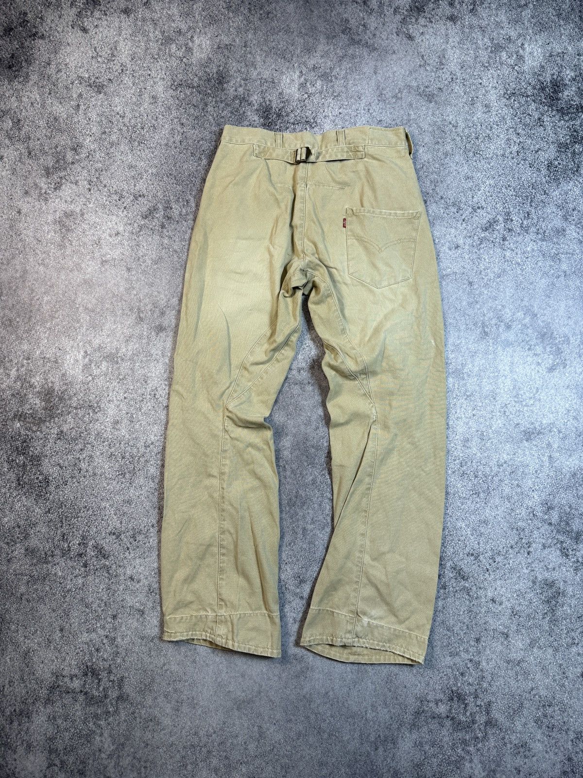 Levi's × Vintage Vintage 90s Levi’s Streetwear Very Rare Work Style USA S Size US 30 / EU 46 - 1 Thumbnail