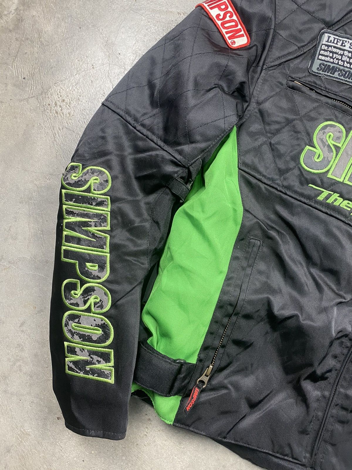 Other Rare Simpson Biker Racing Jacket Size US M / EU 48-50 / 2 - 3 Thumbnail
