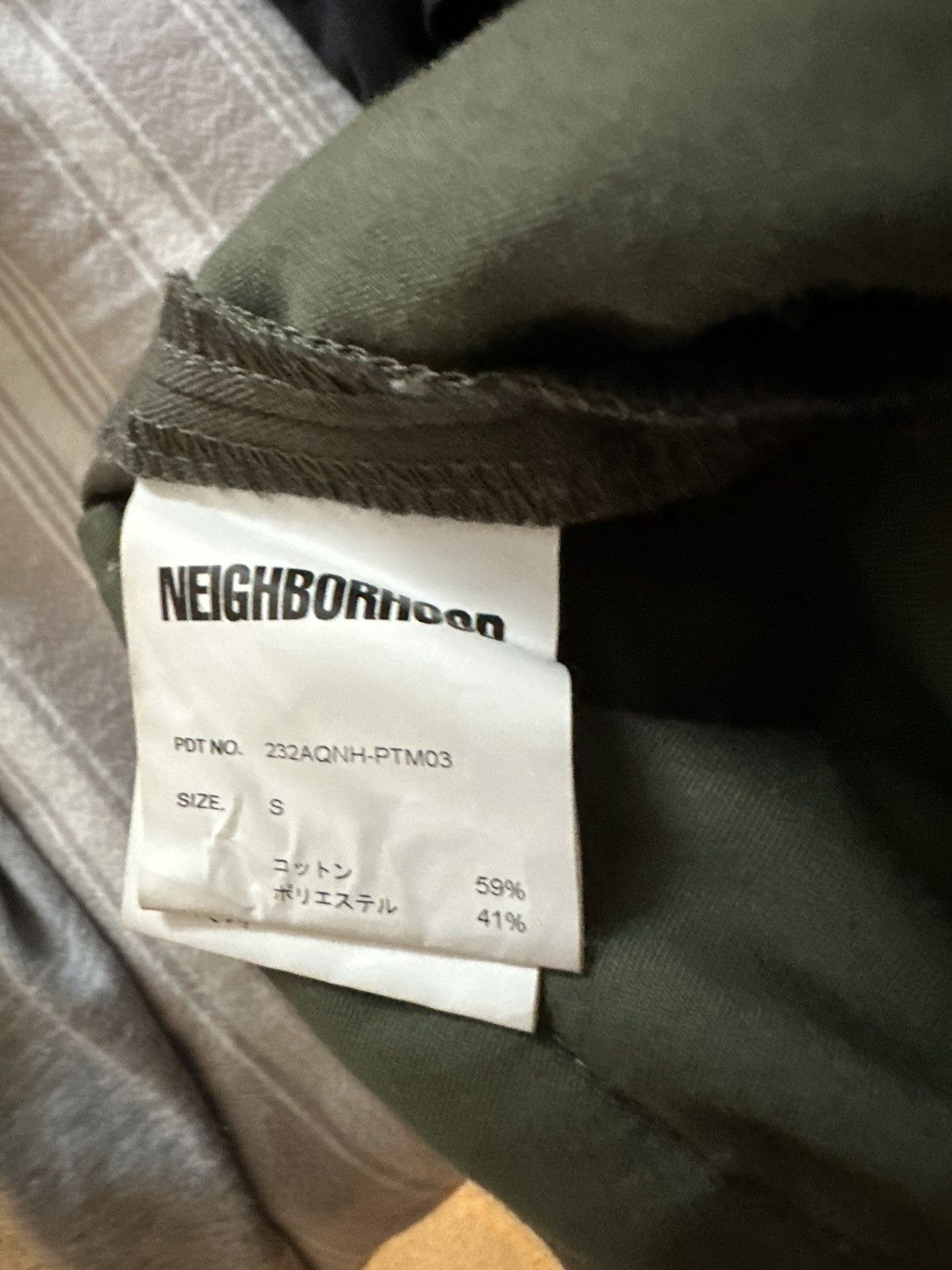 Neighborhood Neighborhood Slanted Tuck Pleated Pants Size US 29 - 6 Thumbnail